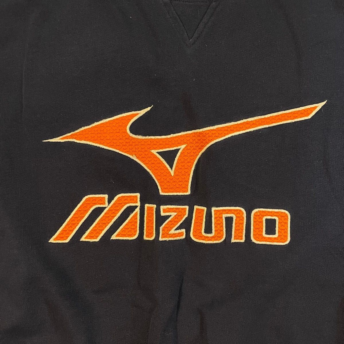 Mizuno Navy and orange Mizuno crewneck sweatshirt Crewneck vintage Size US M / EU 48-50 / 2 - 7 Thumbnail