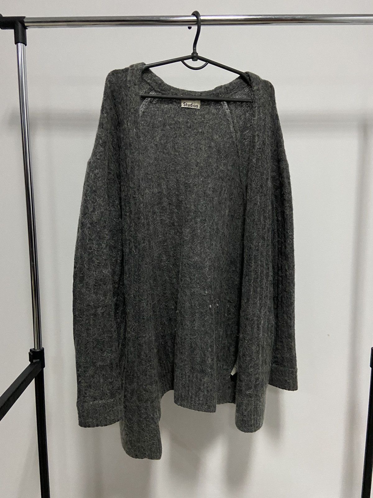 Acne Studios × Vintage Acne studios cardigan wool raya short rib paw14 vintage Size US S / EU 44-46 / 1 - 1 Thumbnail