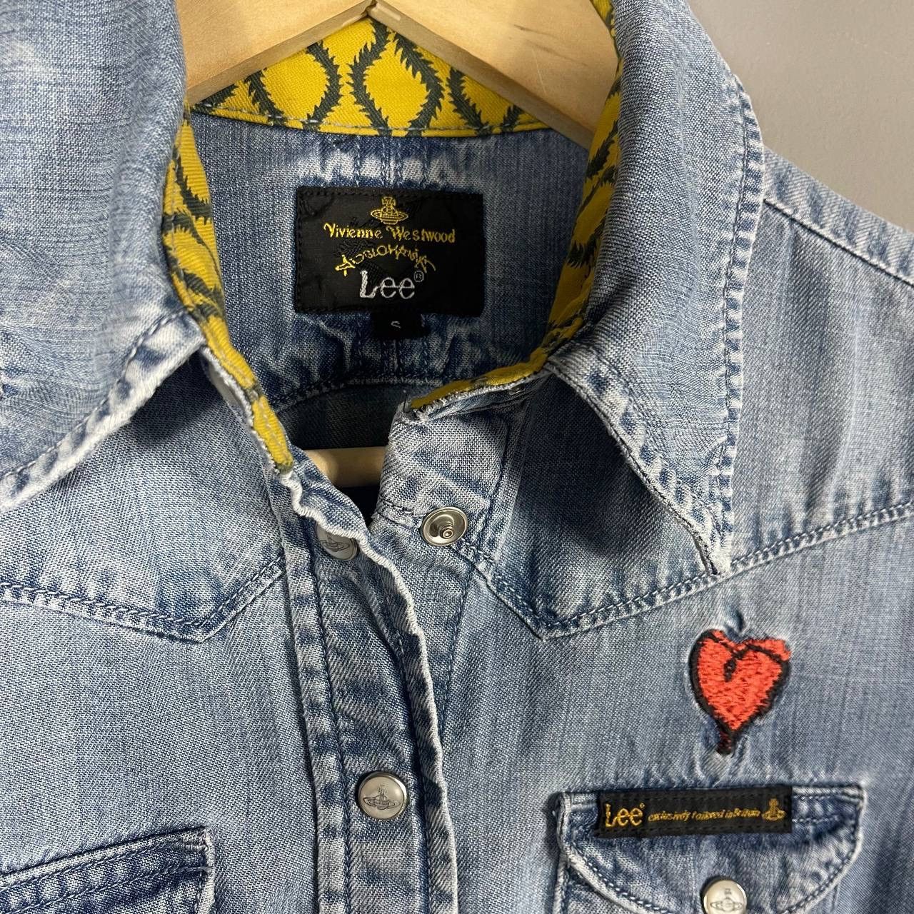 Lee × Vivienne Westwood Vivienne Westwood Anglomania x Lee Lyocell shirt Size S / US 4 / IT 40 - 2 Thumbnail