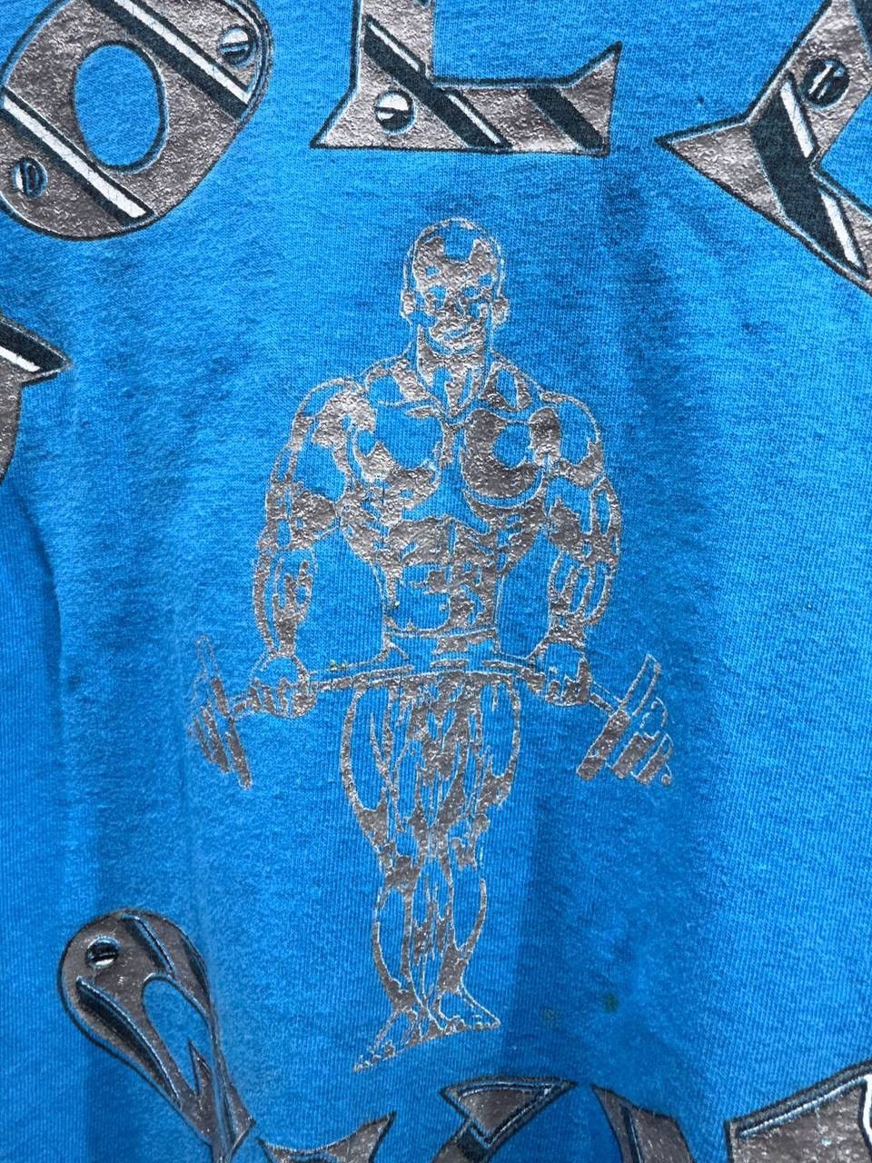 Other Single Stitch Golds Gym Short Sleeve Shirt Vintage 90s Size US XL / EU 56 / 4 - 5 Thumbnail