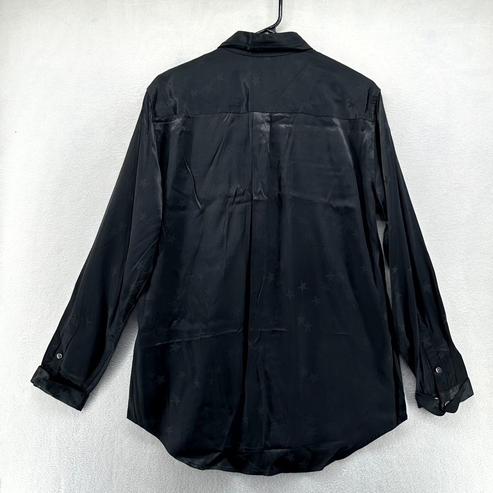 Equipment Equipment Button-Up Shirt Women Silk Stars Black M Size M / US 6-8 / IT 42-44 - 2 Thumbnail