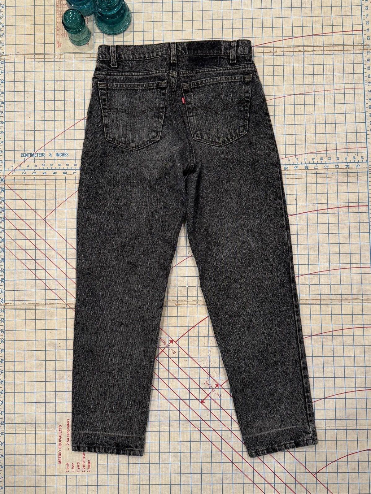 Levi's Levi’s 550 Faded Black Made In USA Denim Jeans 32x30 Size US 32 / EU 48 - 11 Thumbnail