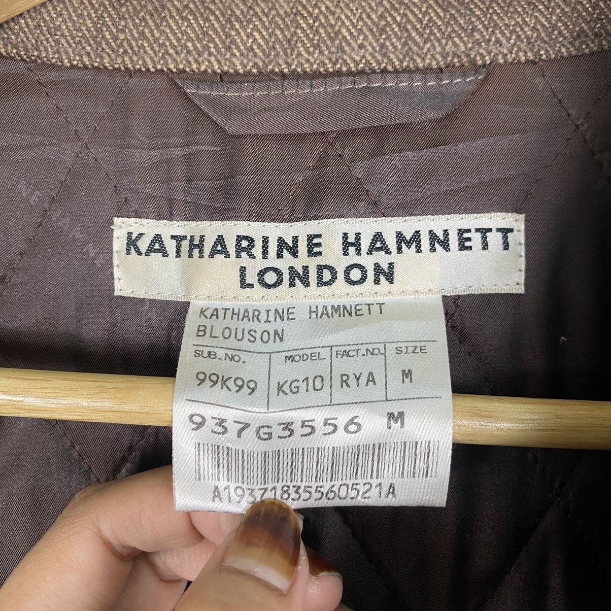Japanese Brand × Katharine Hamnett London Katharine Hamnett button up jacket Size US S / EU 44-46 / 1 - 10 Thumbnail