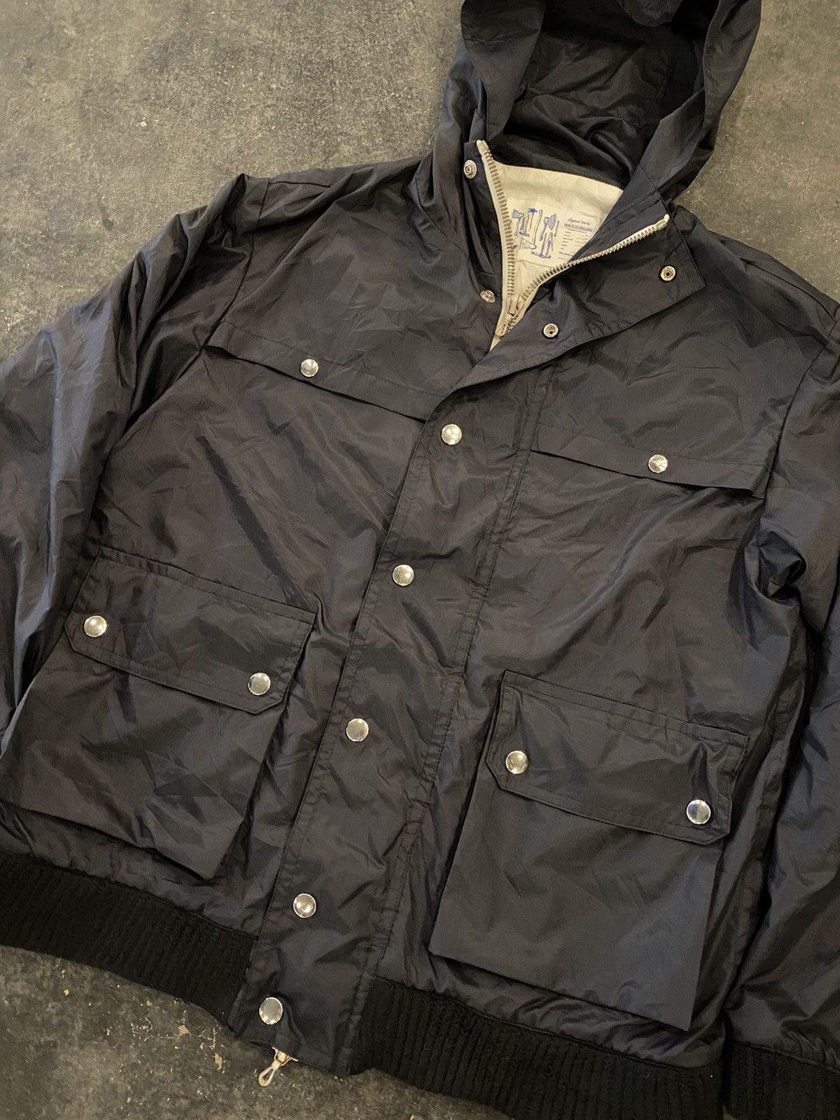 DIGAWEL × Japanese Brand Digawel Japan bomber Hoodie Light Jacket Size US M / EU 48-50 / 2 - 2 Thumbnail