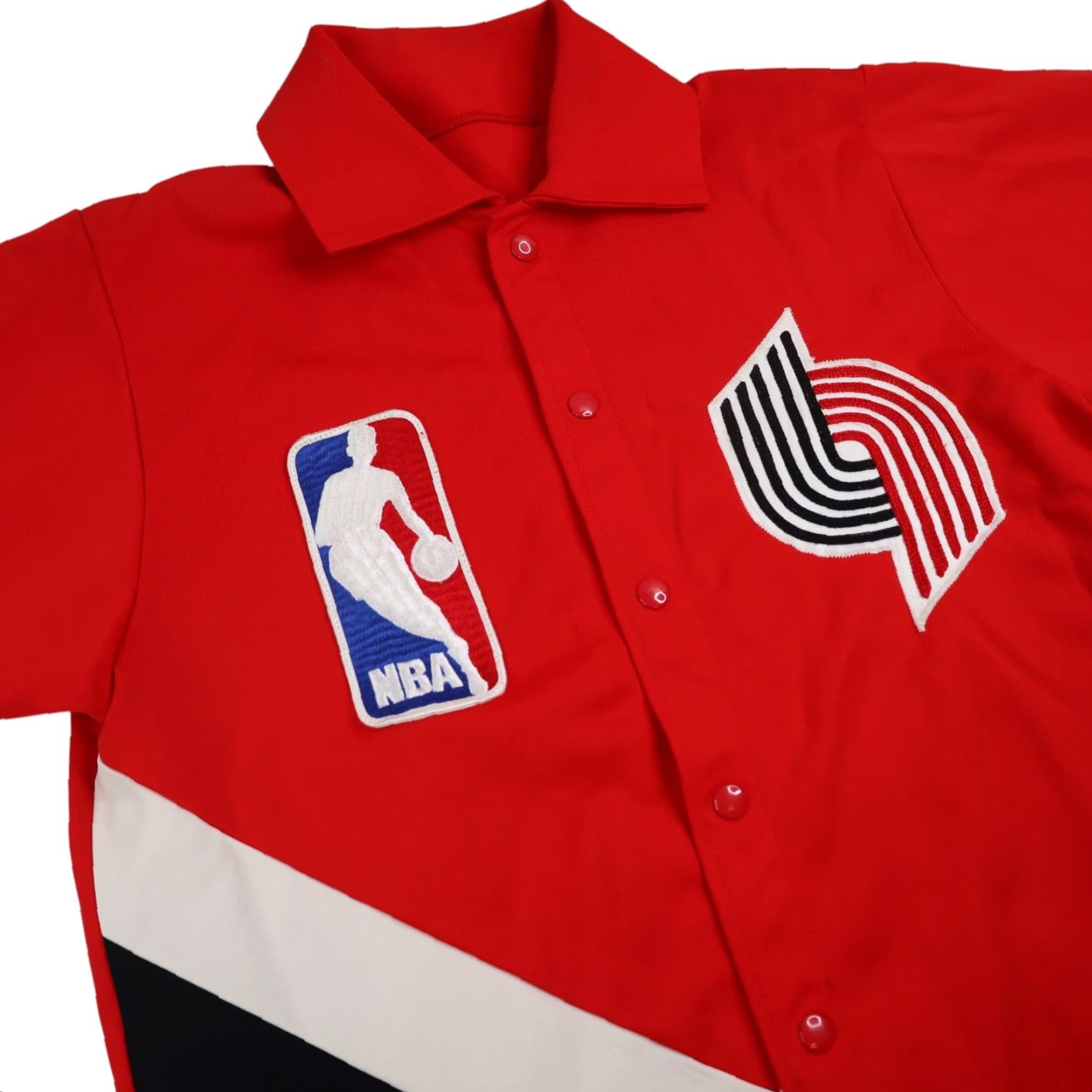 Vintage VINTAGE Medalist Portland Blazers Warm Up Shooter Jersey Mens M Red 1983-84 Game Worn Size US M / EU 48-50 / 2 - 5 Thumbnail