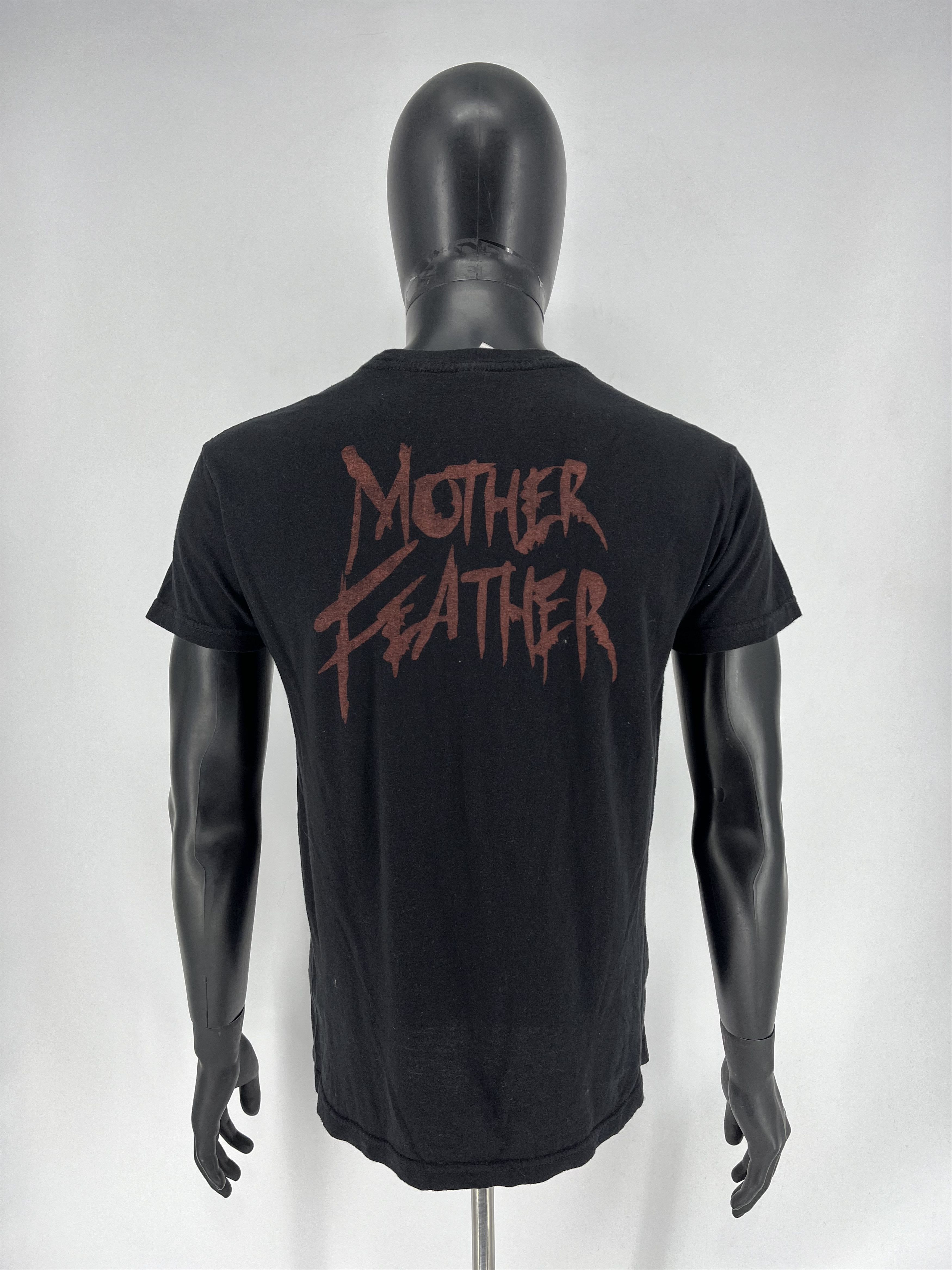 Band Tees × Vintage Vintage Mother Feather Logo On Black Horror Face Size S Size US S / EU 44-46 / 1 - 8 Thumbnail
