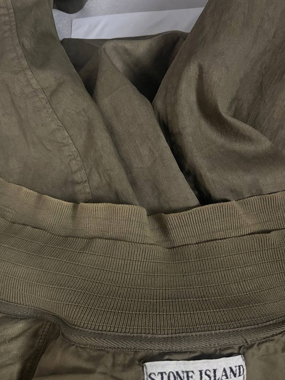 Stone Island Stone Island Vintage Garment Dyed Lino Jacket Khaki Size US XL / EU 56 / 4 - 13 Thumbnail