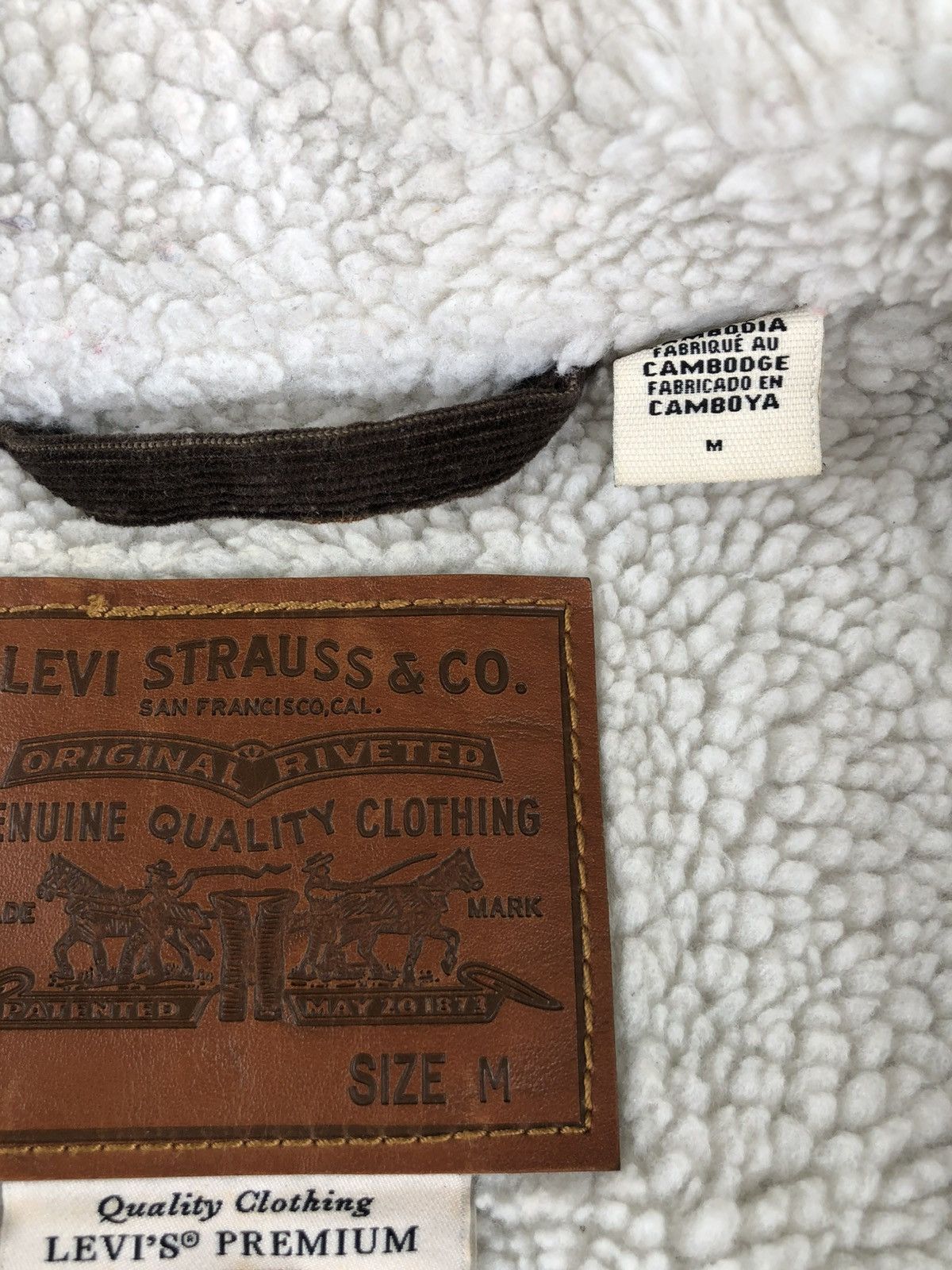 Levi's Type 1 Big E Levi’s Corduroy Jacket Size US L / EU 52-54 / 3 - 22 Thumbnail