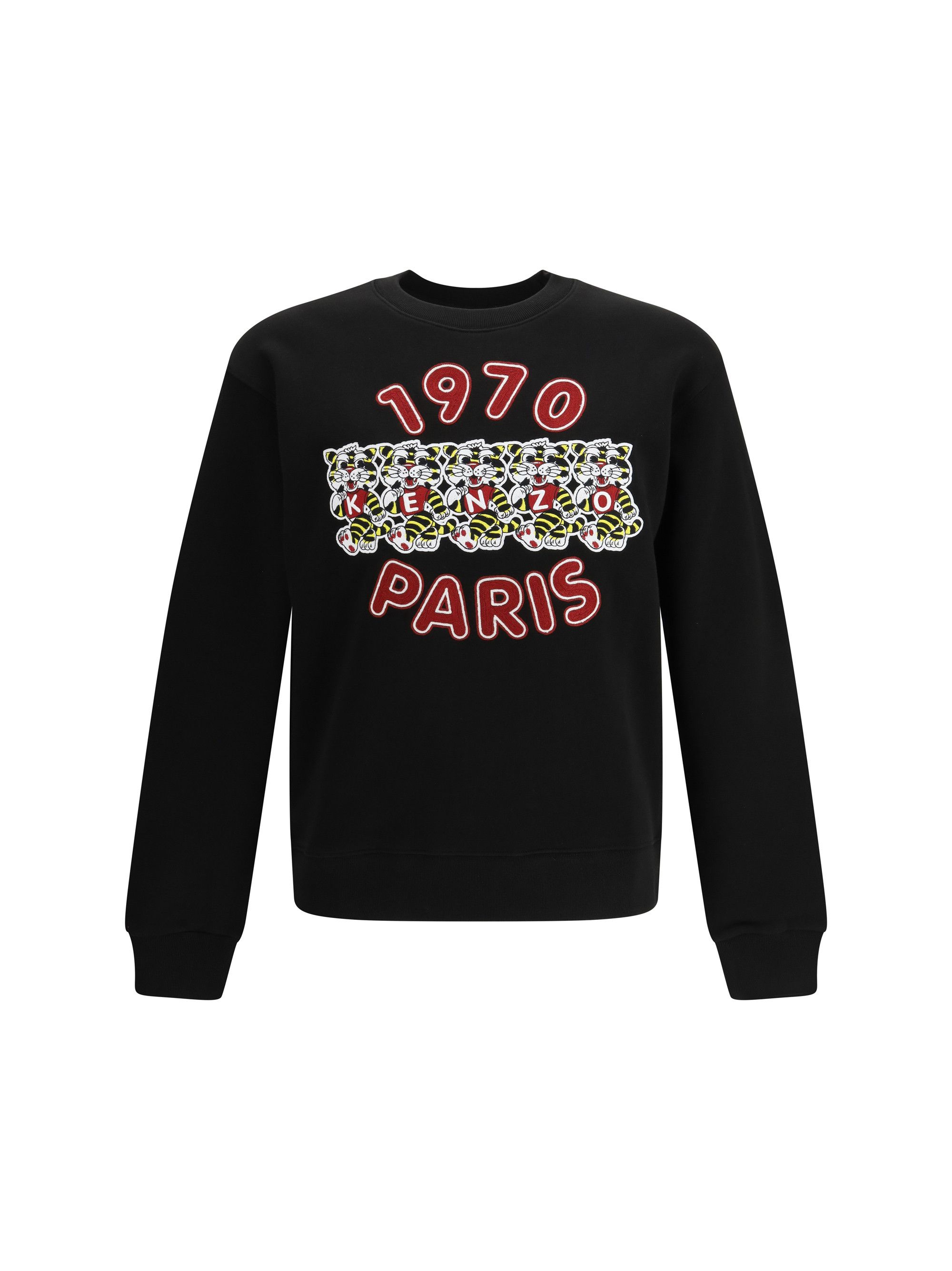 Kenzo Wild Tiger cotton Sweatshirt Size US S / EU 44-46 / 1 - 1 Thumbnail