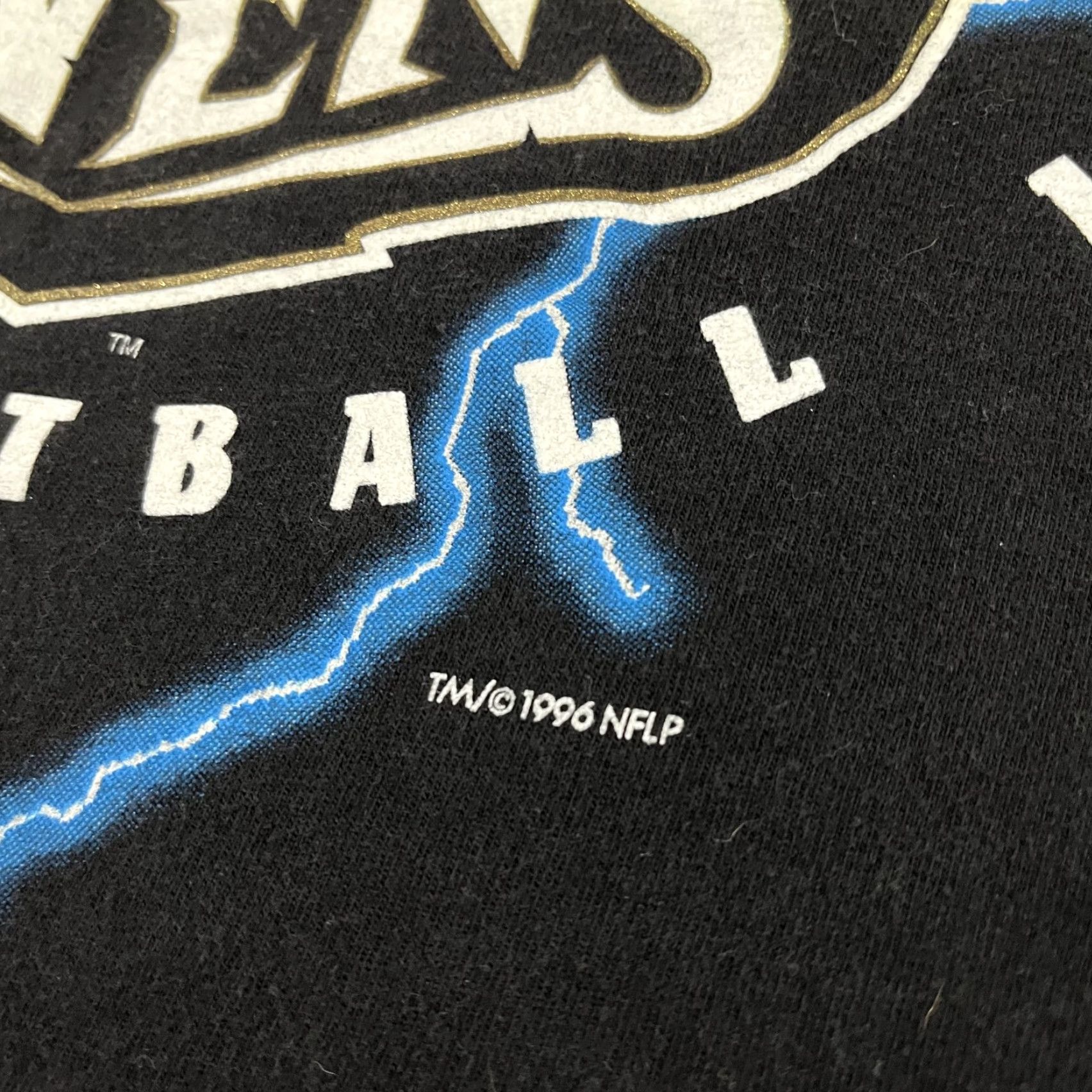 Vintage VINTAGE Baltimore Ravens Shirt Adult Men XL Black Football Graphic Tee 90s Sports Retro Size US XL / EU 56 / 4 - 3 Thumbnail