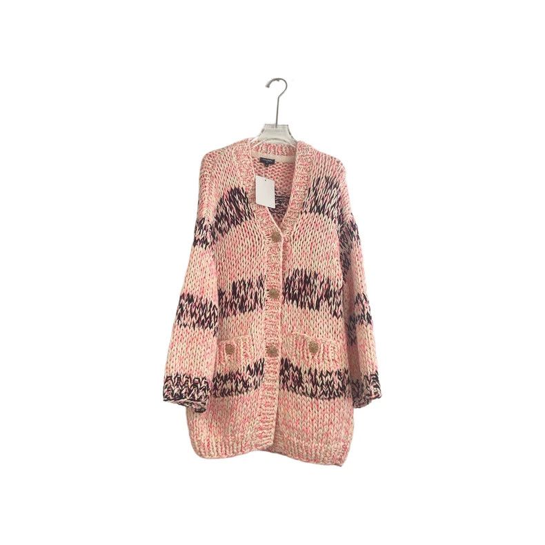 Chanel Chanel 20 Rooftop Series Pink and Black Cardigan Jacket Th Size XXS / US 00 / IT 34 - 1 Thumbnail