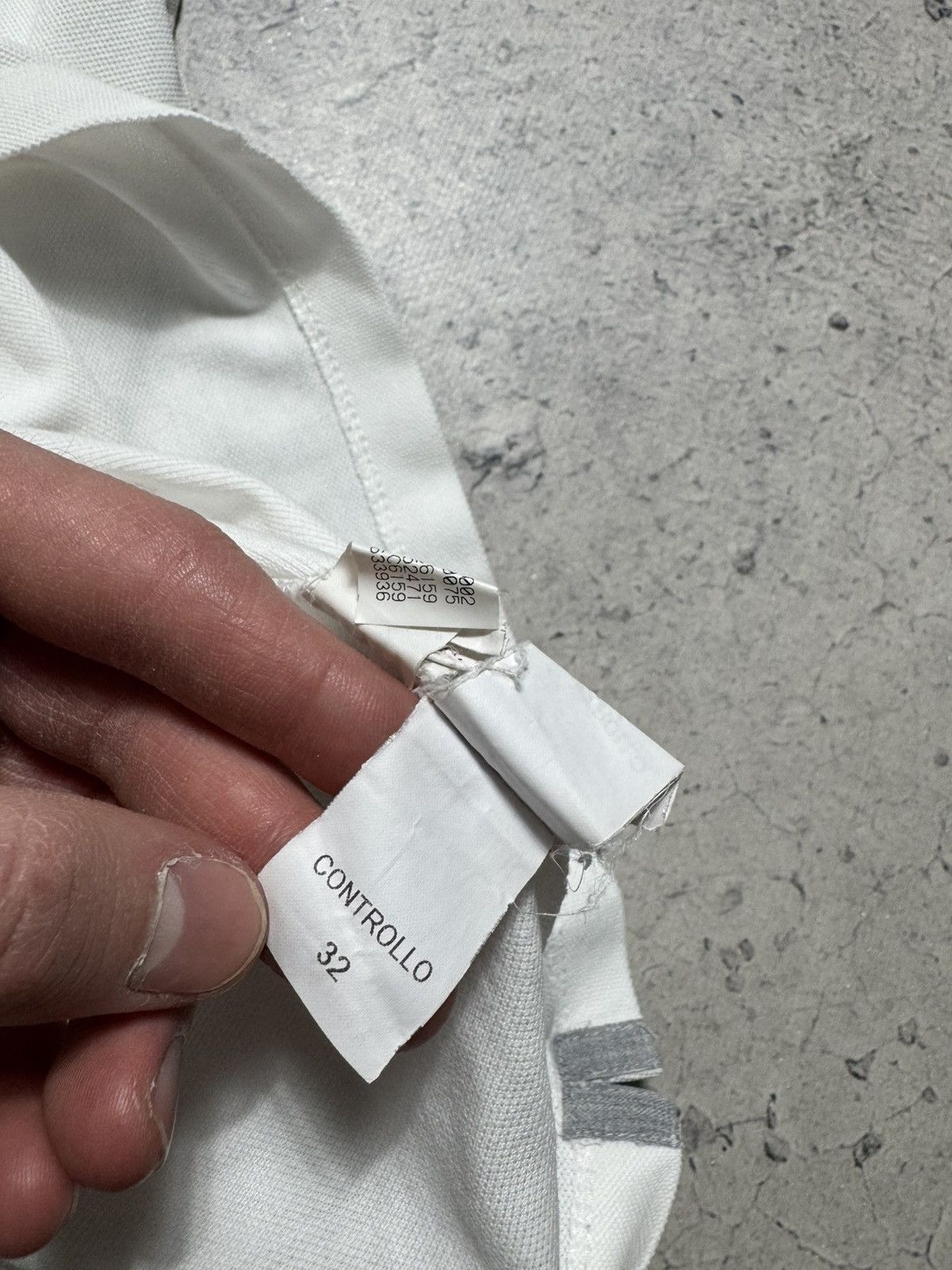 Brunello Cucinelli Brunello Cucinelli White Luxury Polo Shirt Size US M / EU 48-50 / 2 - 10 Thumbnail