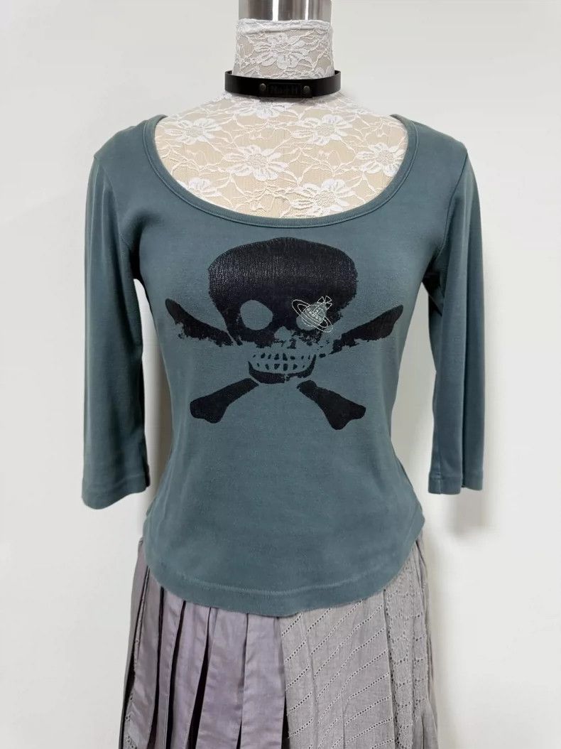 Vivienne Westwood Vivienne Westwood size2 Skunk Saturn embroidery orb seven/t Size M / US 6-8 / IT 42-44 - 2 Thumbnail