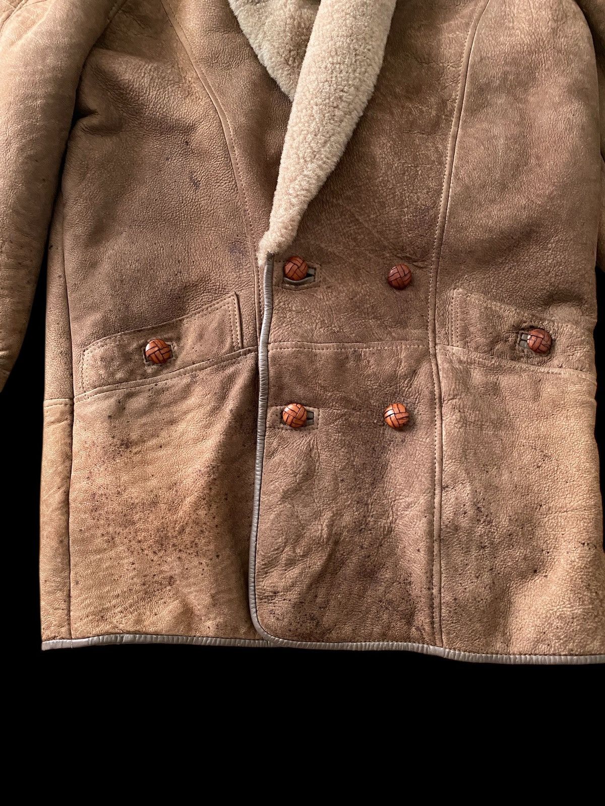 Canterbury of New Zealand Vintage Canterbury Leather international Shearling Jacket Size US S / EU 44-46 / 1 - 5 Thumbnail