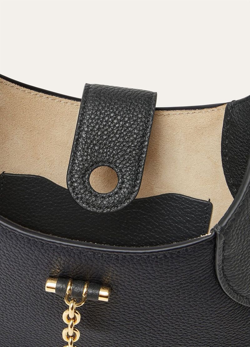 Loro Piana o1srvl11e0526 FAO4753 Size: OS / Mini Bobbin Bag in Blue Size ONE SIZE - 4 Thumbnail