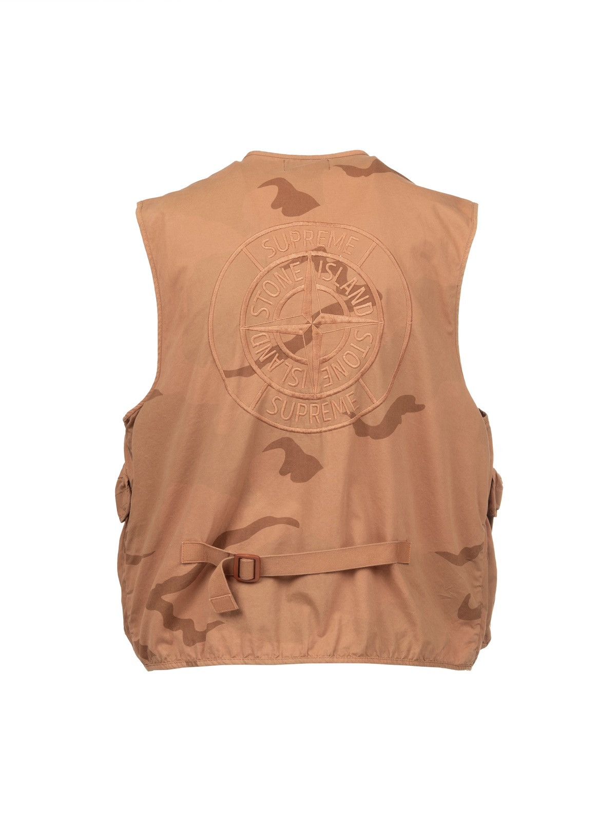Stone Island × Supreme Supreme x Stone Island cargo camo vest jacket Size US M / EU 48-50 / 2 - 2 Thumbnail
