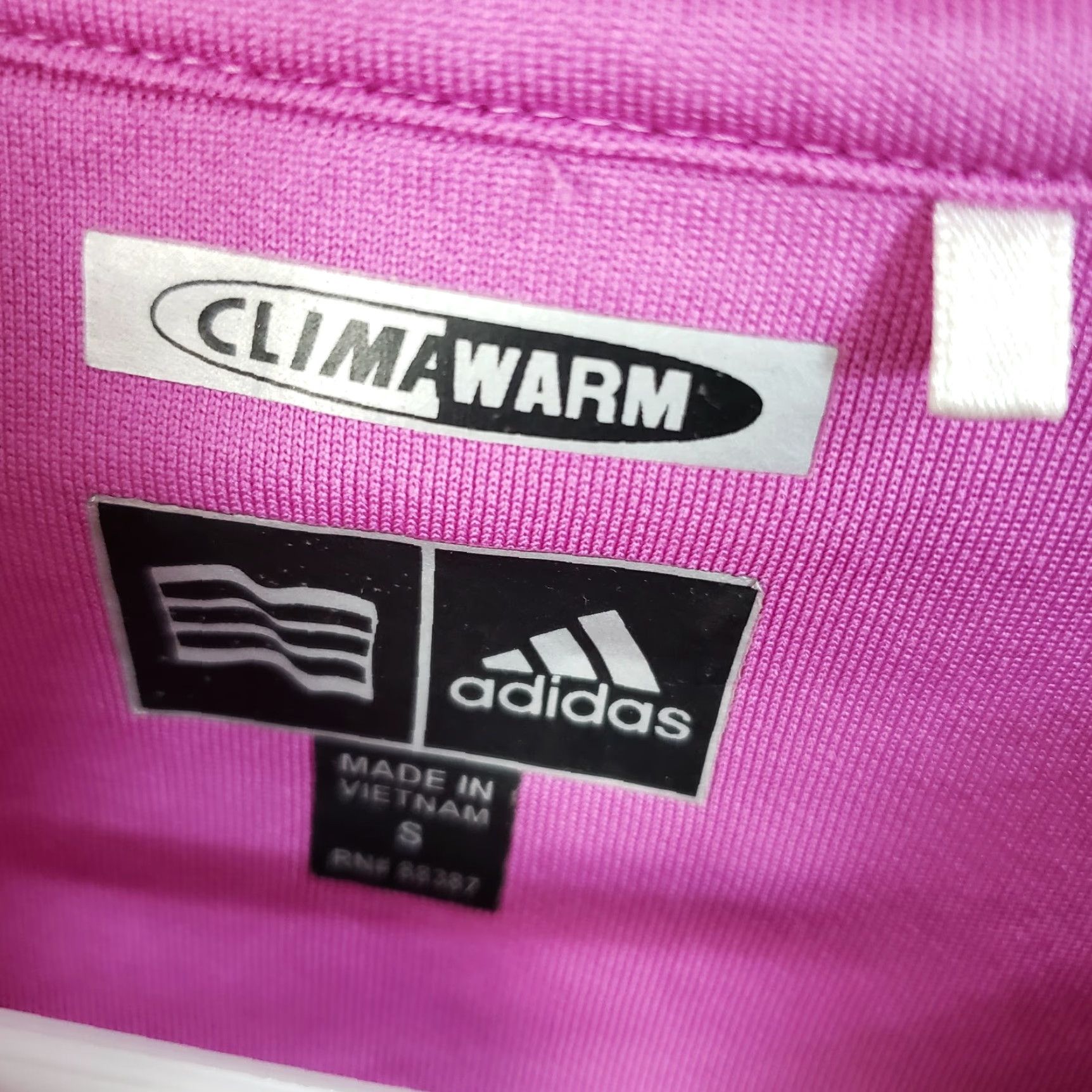 Adidas Adidas Womens Climawarm Pullover Sz Small Pink 1/4 Zip Long Sleeve Pullover Casual Activewear Womens Size S / US 4 / IT 40 - 4 Thumbnail