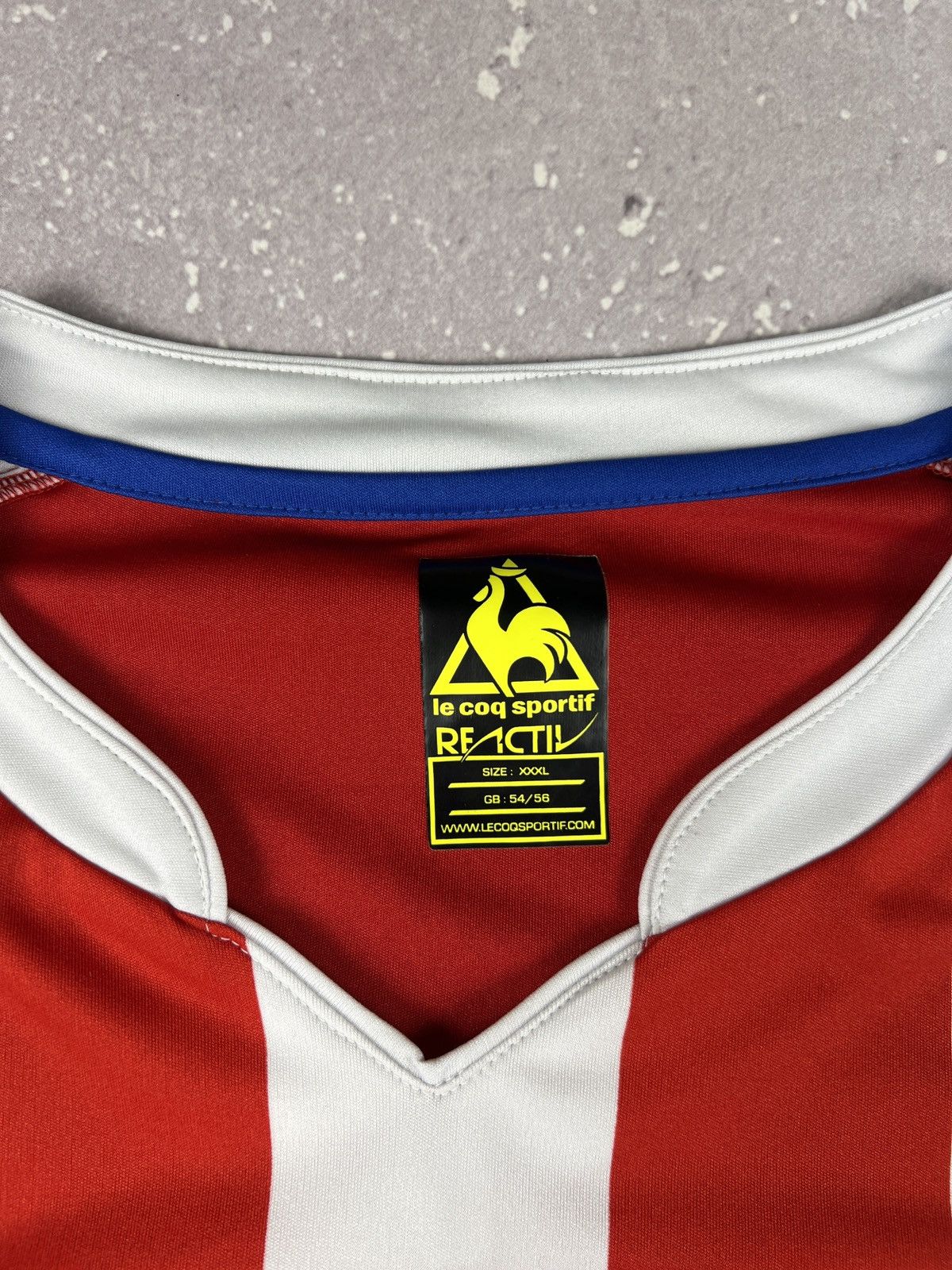 Le Coq Sportif 2009-2010 Le Coq Sportif Stoke City Home Soccer Jersey 3XL Size US XXL / EU 58 / 5 - 4 Thumbnail