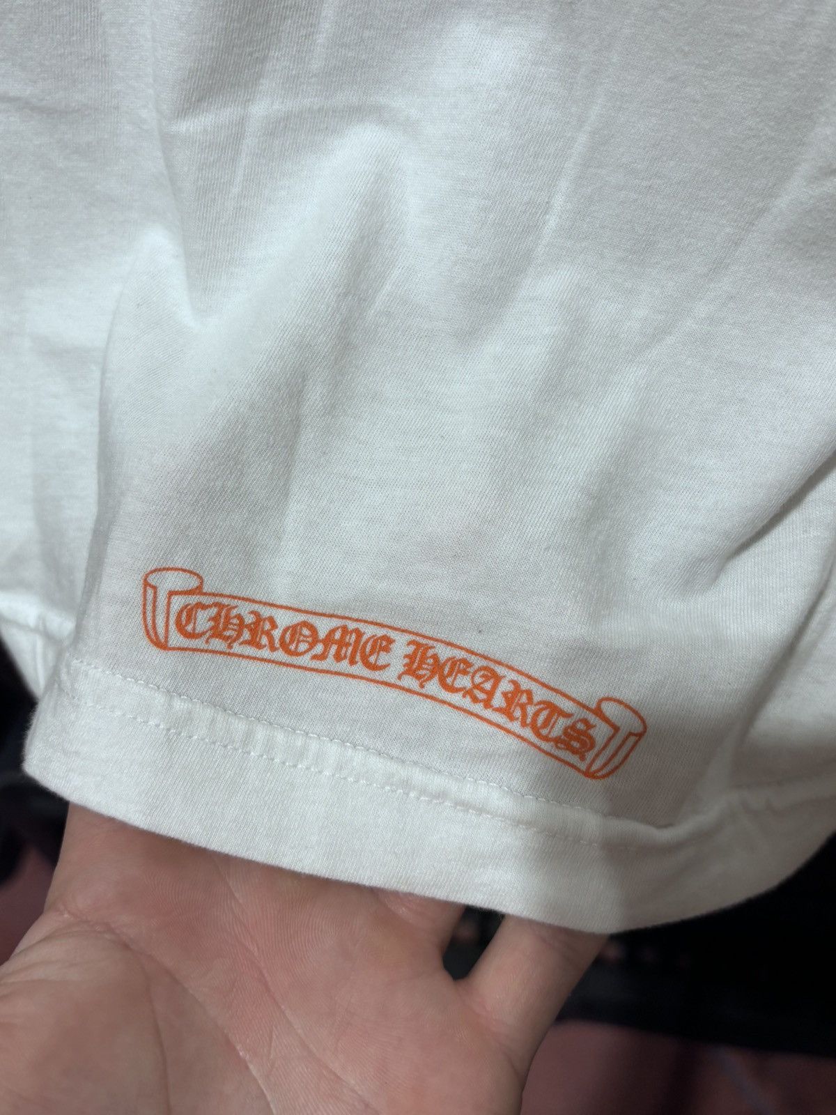 Chrome Hearts Chrome Hearts Miami Exclusive White Tee Size US S / EU 44-46 / 1 - 5 Thumbnail