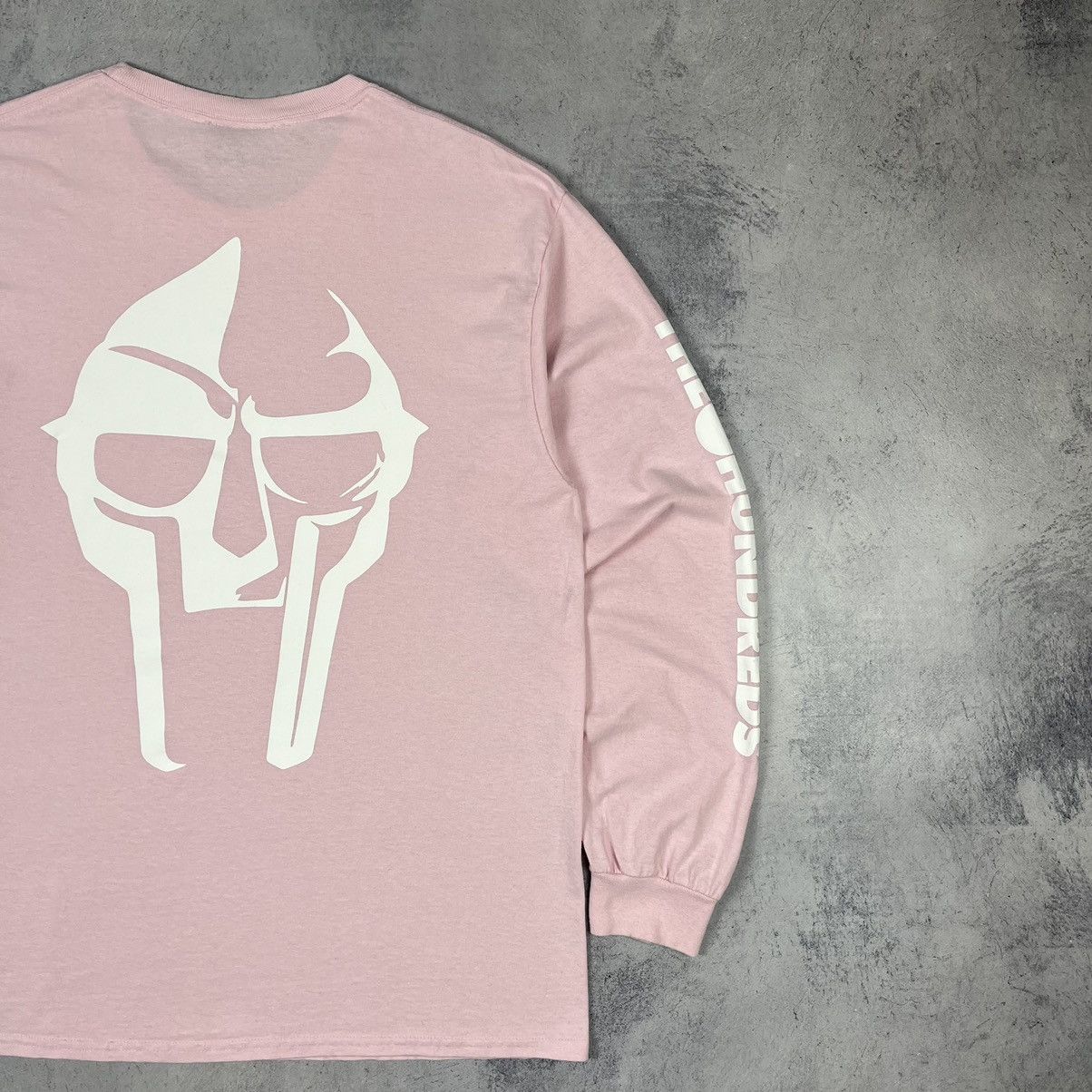 MF Doom × The Hundreds The Hundreds x MF DOOM metalface big logo longsleeve Size US L / EU 52-54 / 3 - 3 Thumbnail