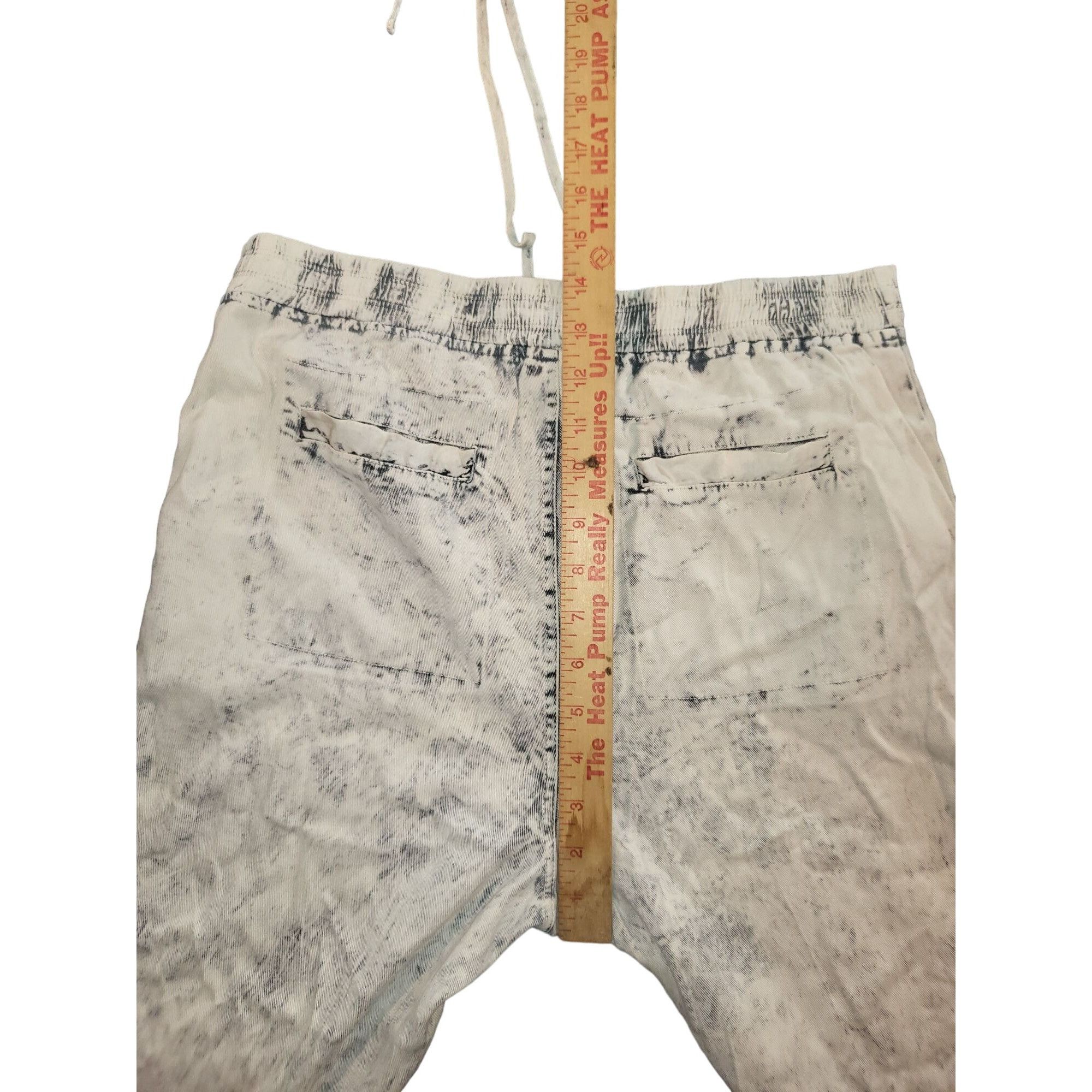 Other XCVI Stone Wash Jeans Women Sz XS/0 Drawstring Elastic Strai Size 24" / US 00 / IT 34 - 3 Thumbnail