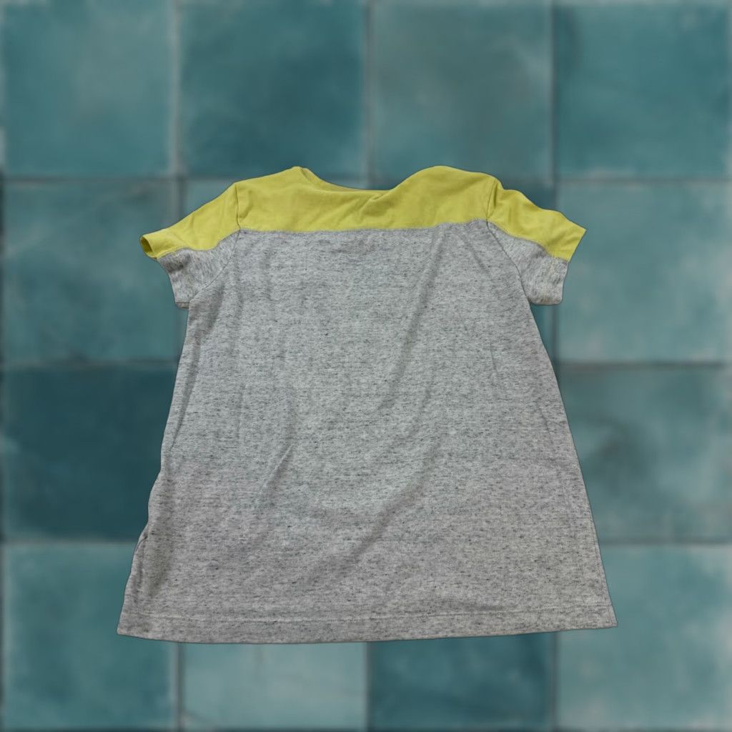 Nike Nike Shirt Womens Medium Gray Green Sportswear Spell Out Logo Short Sleeve Tee Size M / US 6-8 / IT 42-44 - 1 Thumbnail