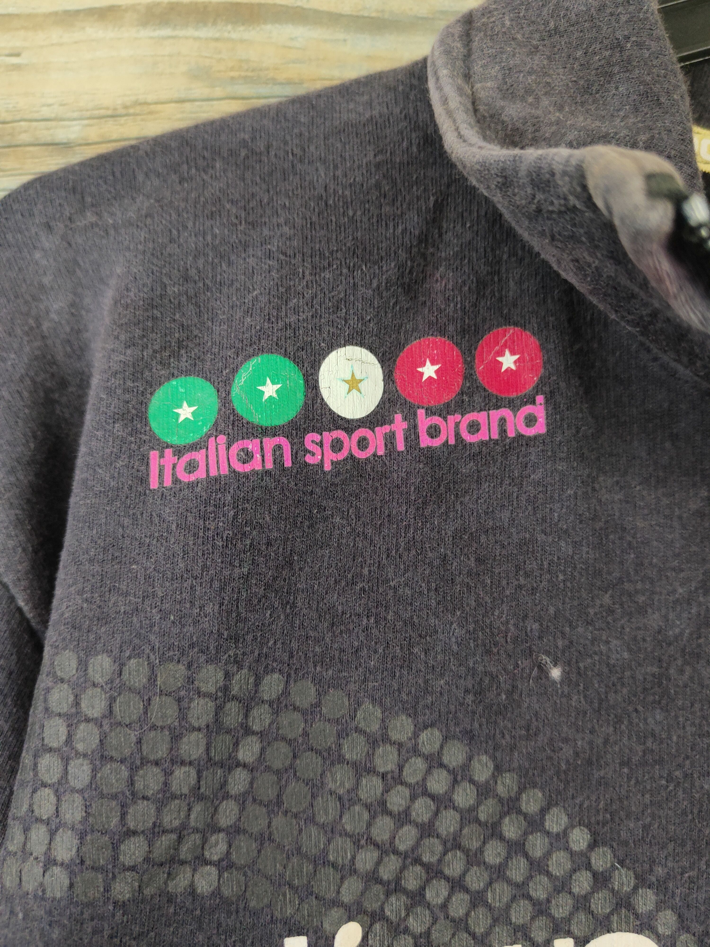 Diadora × Vintage DL Diadora vintage Navy Faded Sweaters #554 Size US L / EU 52-54 / 3 - 3 Thumbnail