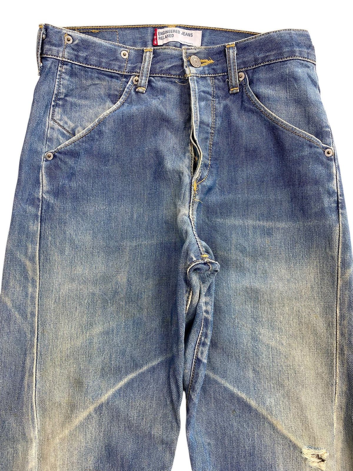 Levi's Vintage Levi’s Mud Wash Style Twist Leg Jeans Size US 27 - 2 Thumbnail