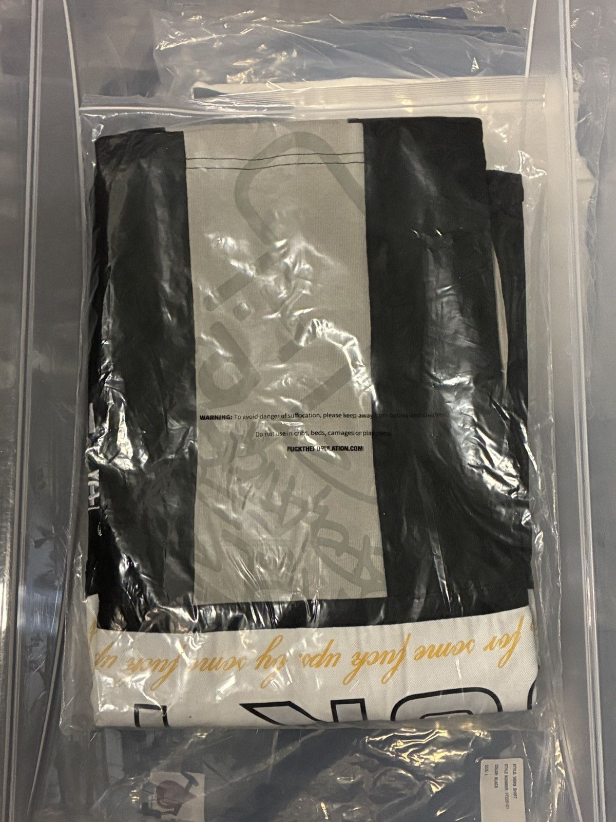 Fuck The Population Fuck the Population FTP Souvenir Rugby Gray Black Sz. Med Size US M / EU 48-50 / 2 - 3 Thumbnail