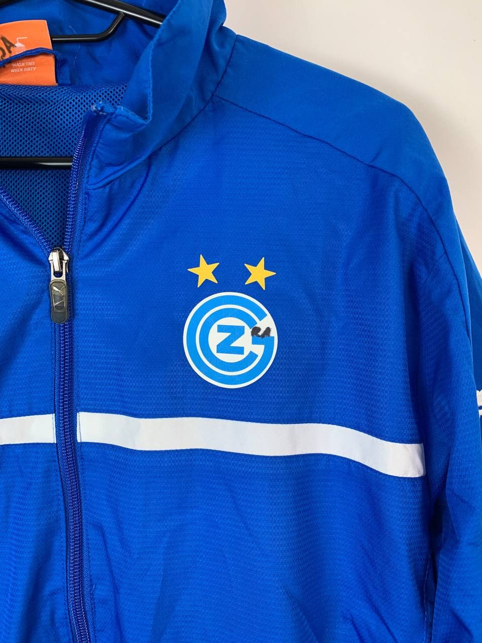 Puma FC GRASSHOPPER TRAINING TRACK JACKET FOOTBALL SOCCER PUMA Size US S / EU 44-46 / 1 - 2 Thumbnail