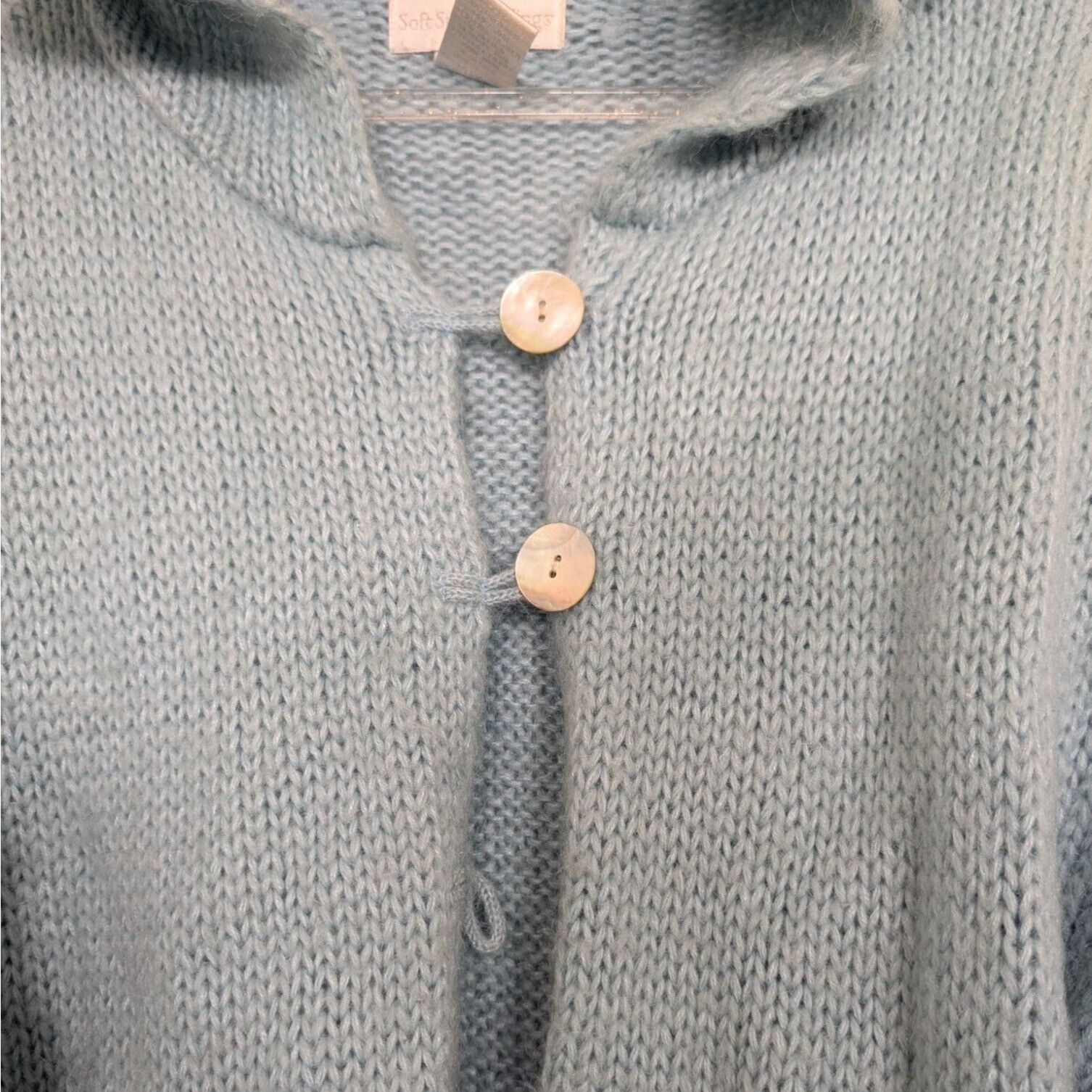 Designer Soft Surroundings Hooded Long Cardigan Womens Size Medium Size M / US 6-8 / IT 42-44 - 2 Thumbnail