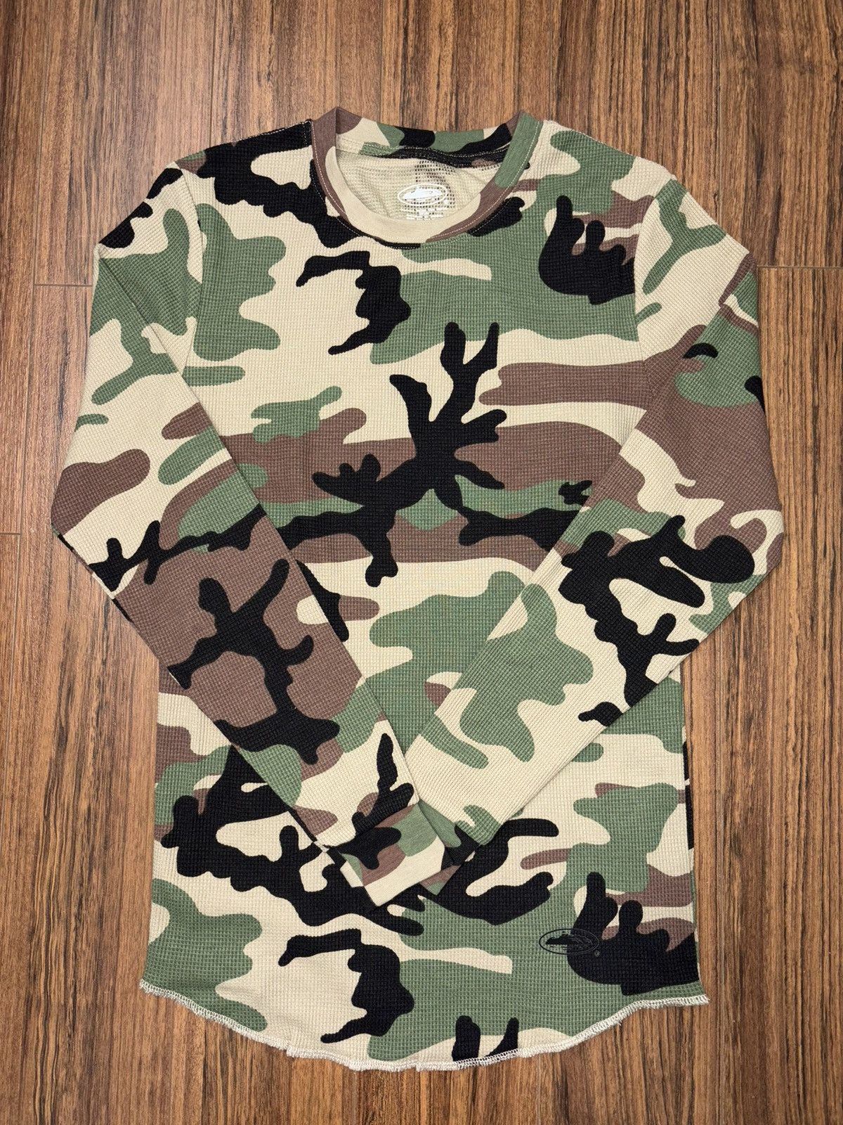 Corteiz Corteiz Camo Waffle Long Sleeve | Grailed