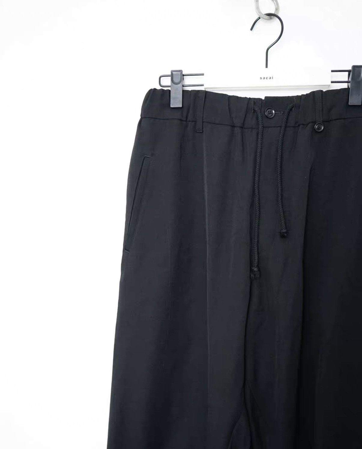 Yohji Yamamoto Yohji Yamamoto 15AW Triple Cut-Out Skirt Wide-Leg Pants Size US 32 / EU 48 - 3 Thumbnail