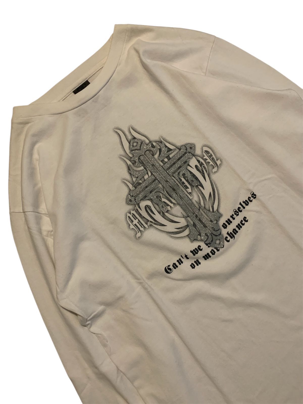 If Six Was Nine × Le Grande Bleu (L.G.B.) × Yasuyuki Ishii 2000s Beaumere - long sleeve poem like chrome heart Size US L / EU 52-54 / 3 - 3 Thumbnail
