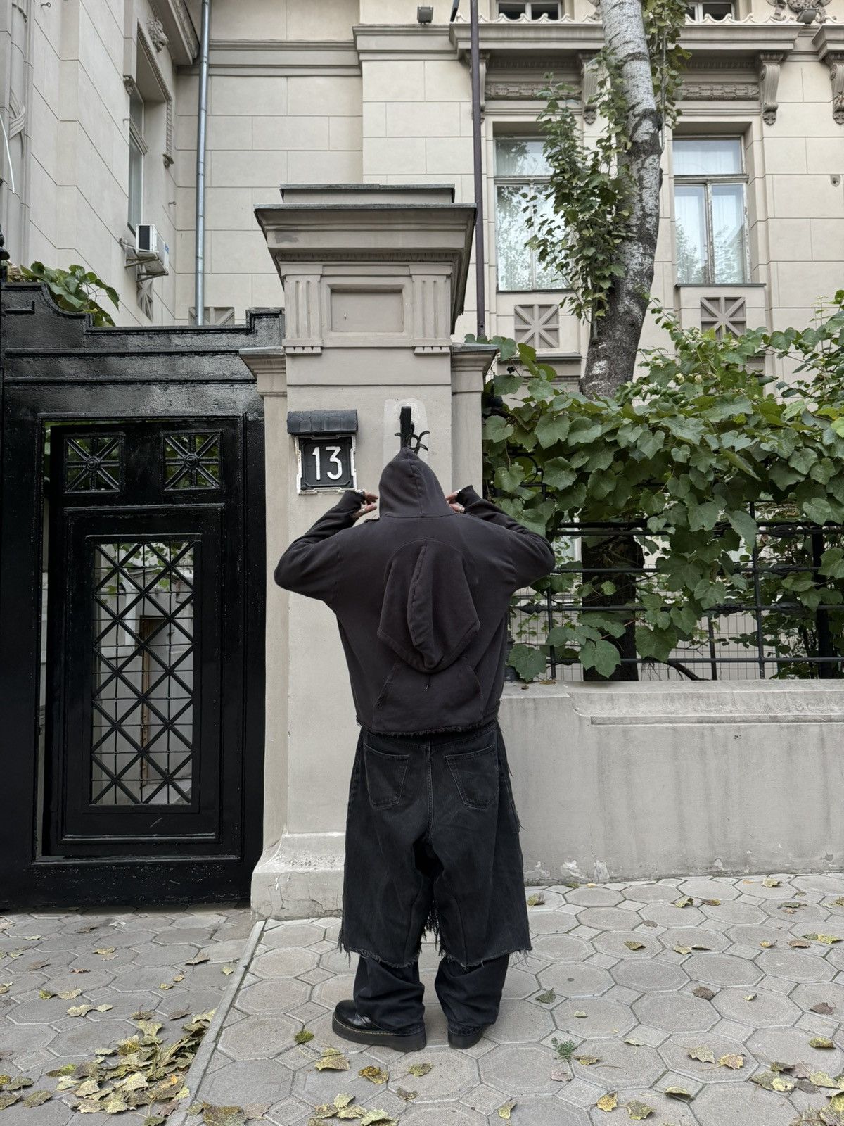 Yohji Yamamoto YOHJI YAMAMOTO x RequaL Wildside Deconstructed Hoodie Size US L / EU 52-54 / 3 - 6 Thumbnail
