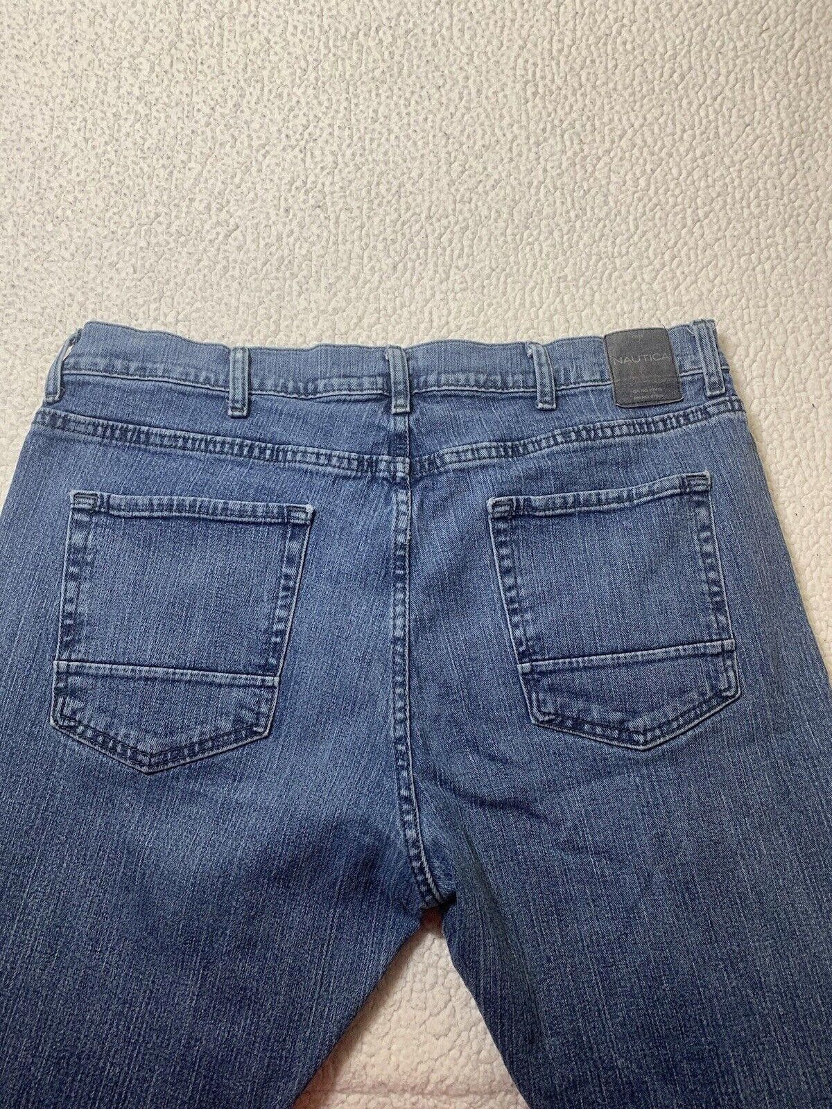 Nautica Nautica Jeans Men’s Size W38 32L Relaxed Fit Blue Stretch Size US 38 / EU 54 - 9 Thumbnail