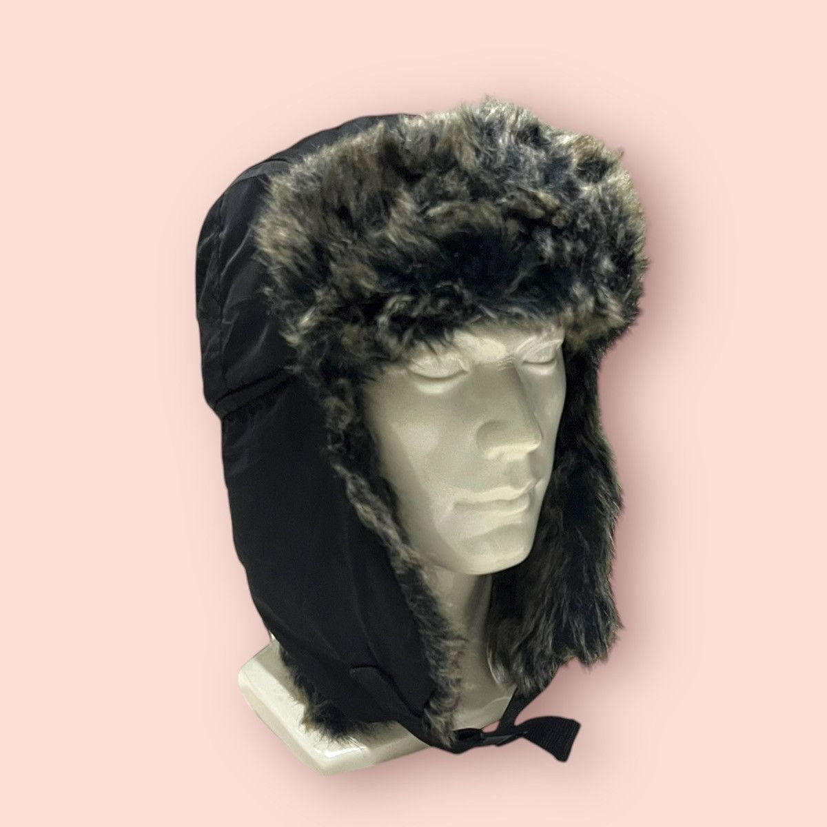 H&M × Vintage VINTAGE H&M FUR TRAPPER HAT ALT BEANIE Size ONE SIZE - 13 Thumbnail