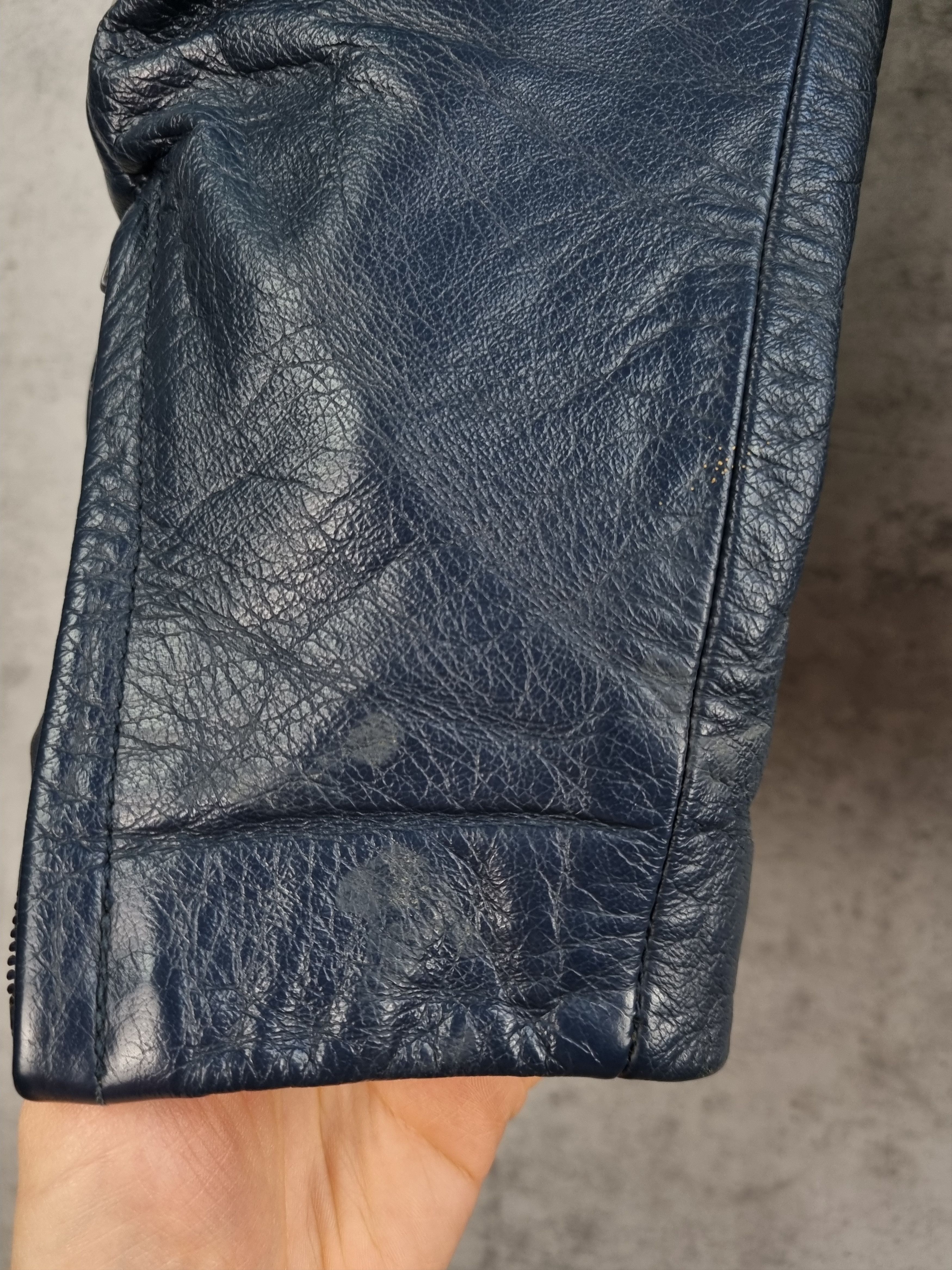 BMW 80s Rare Size BMW Leather Jacket made in West Germany Size US S / EU 44-46 / 1 - 14 Thumbnail
