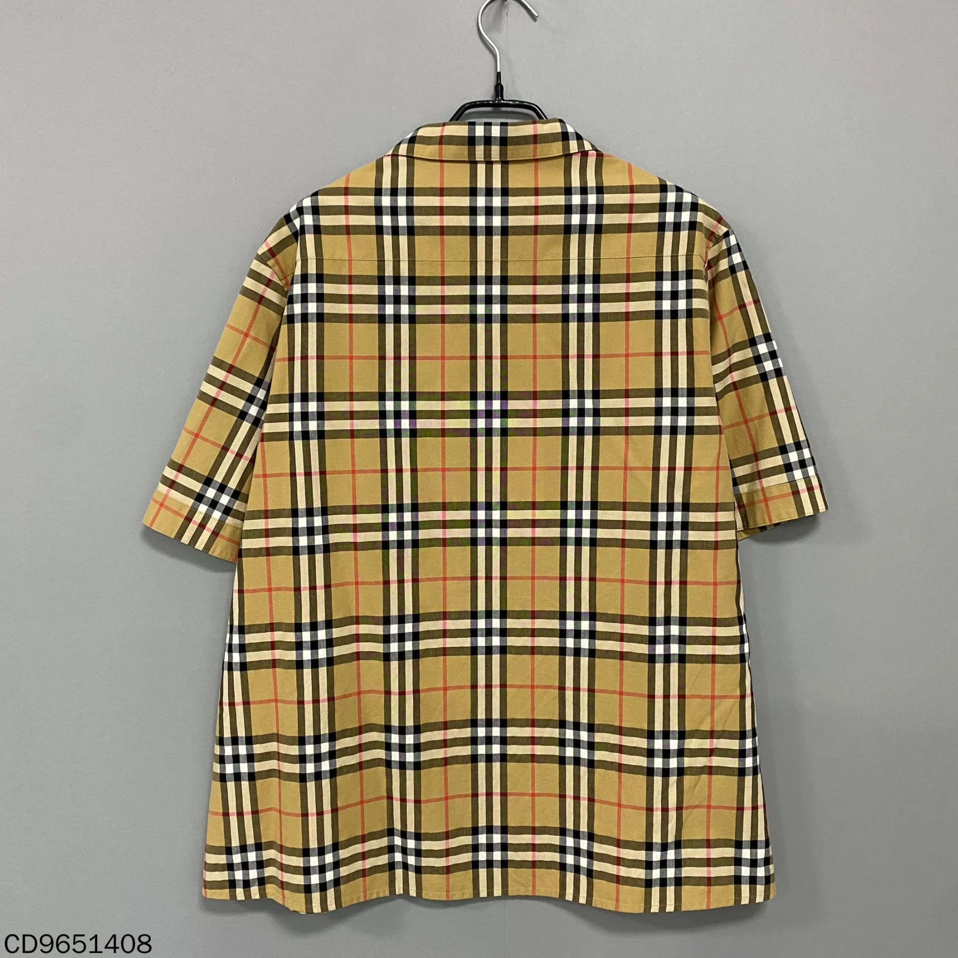 Burberry Burberry Classic Check Short Sleeve Shirt Women UK10 99N Size M / US 6-8 / IT 42-44 - 3 Thumbnail