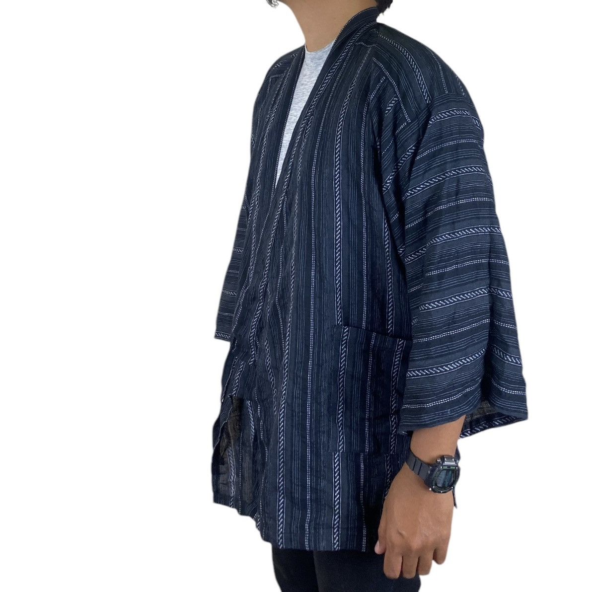Japanese Brand Japanese Dark Black Kimono Dragon Size US L / EU 52-54 / 3 - 1 Thumbnail