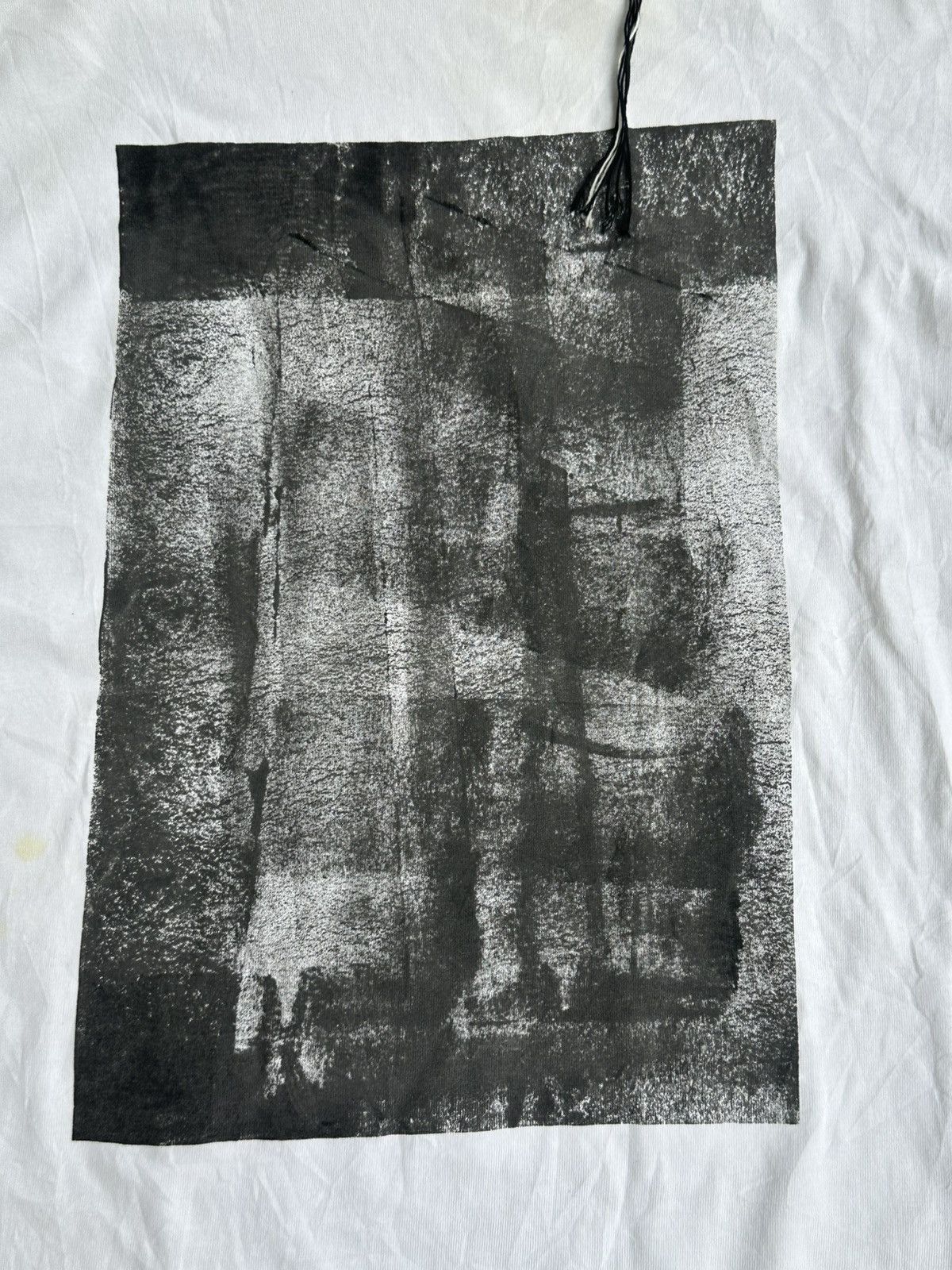 Maison Margiela Maison Special Abstract Hand-Printed Oversized Stitched Tee Size US M / EU 48-50 / 2 - 3 Thumbnail