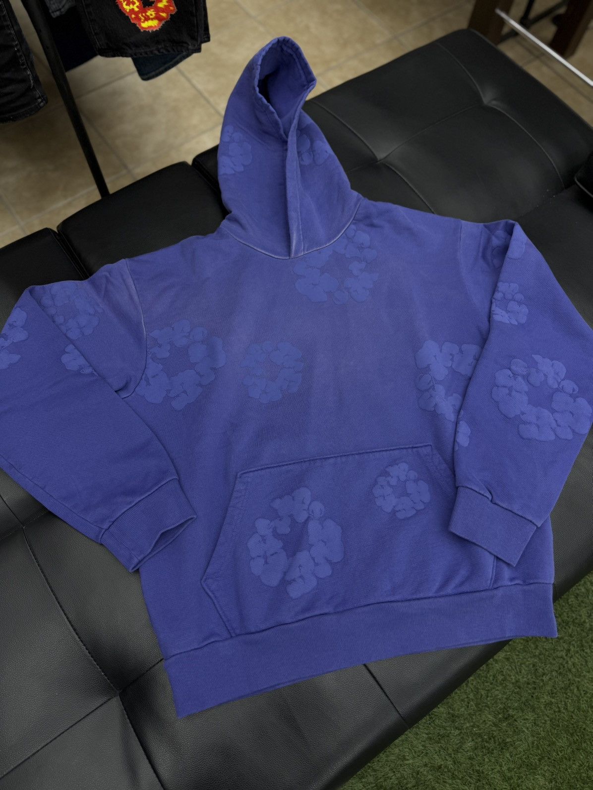 DENIM TEARS Denim Tears BLUE 2025 Cotton Wreath Hoodie L (NEW) Size US L / EU 52-54 / 3 - 2 Thumbnail