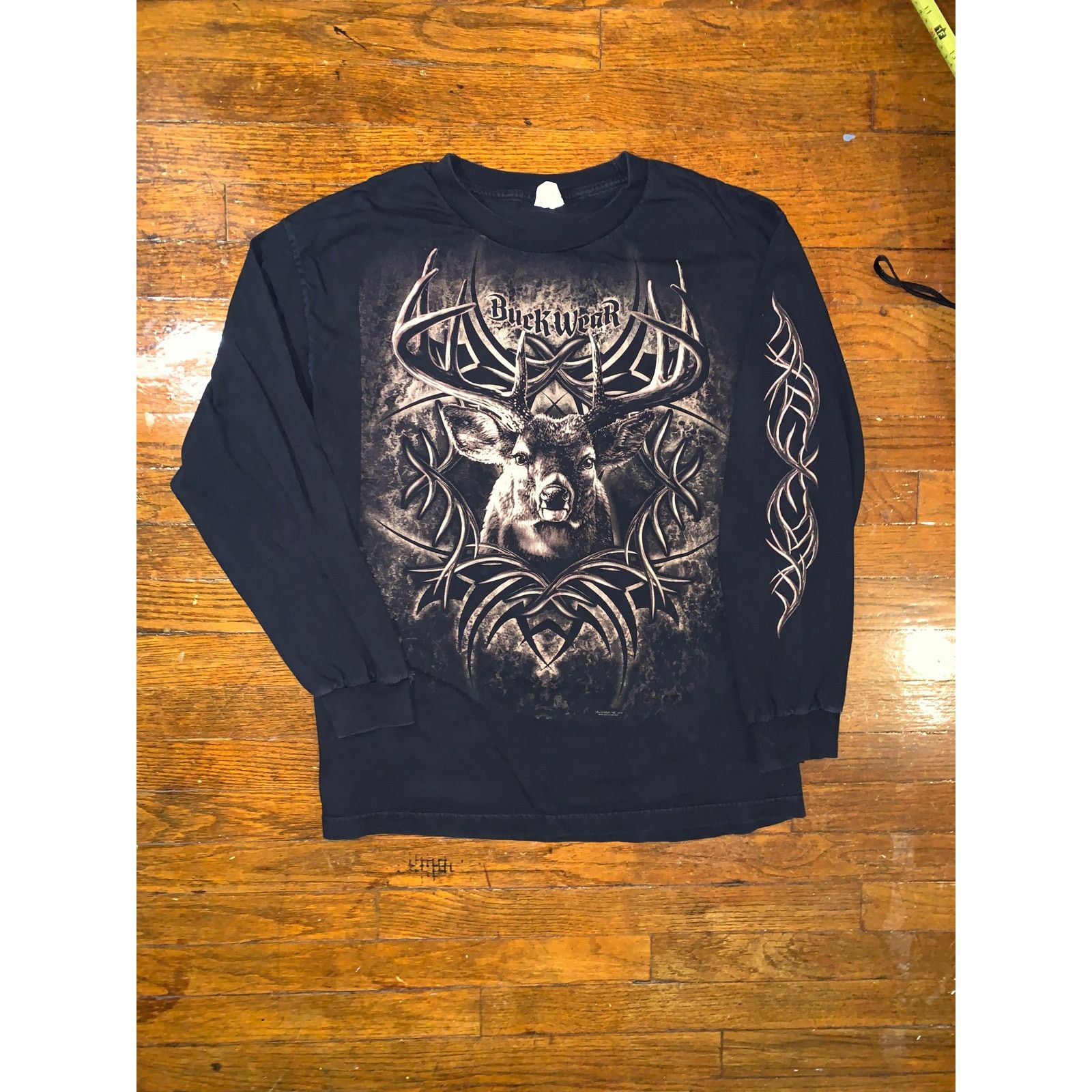 AAA × Other × Vintage Vtg Buck Wear Deer Hunting Long Sleeve T Shirt Large Tribal Size US L / EU 52-54 / 3 - 1 Thumbnail