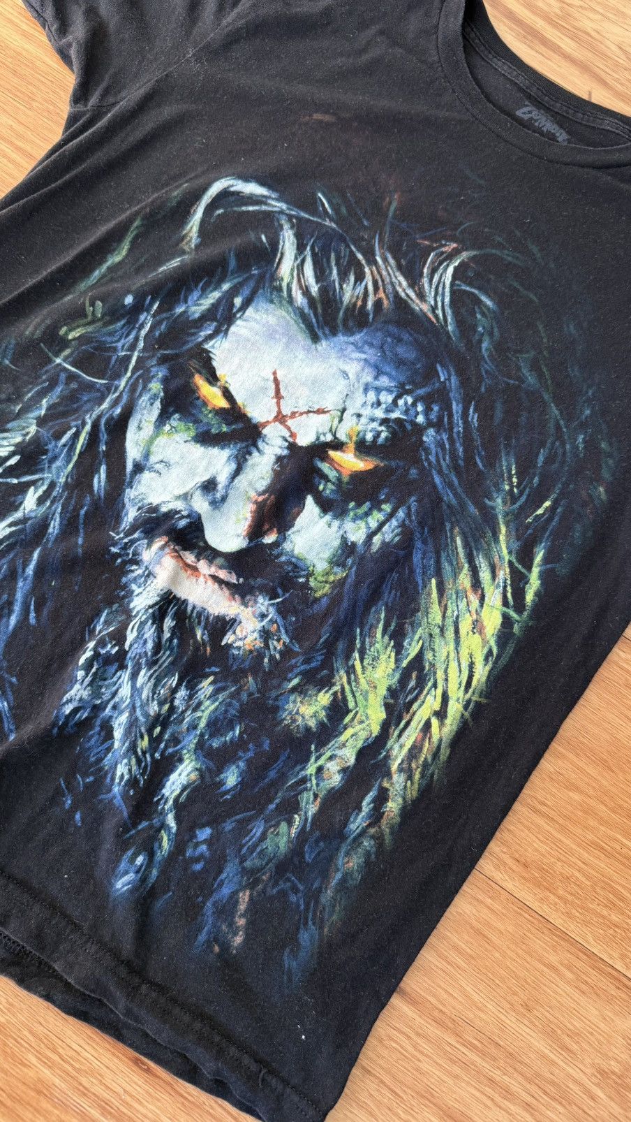 Other Rare Rob Zombie Portrait Overprint T-Shirt Sz:L White Zombie Size US L / EU 52-54 / 3 - 3 Thumbnail