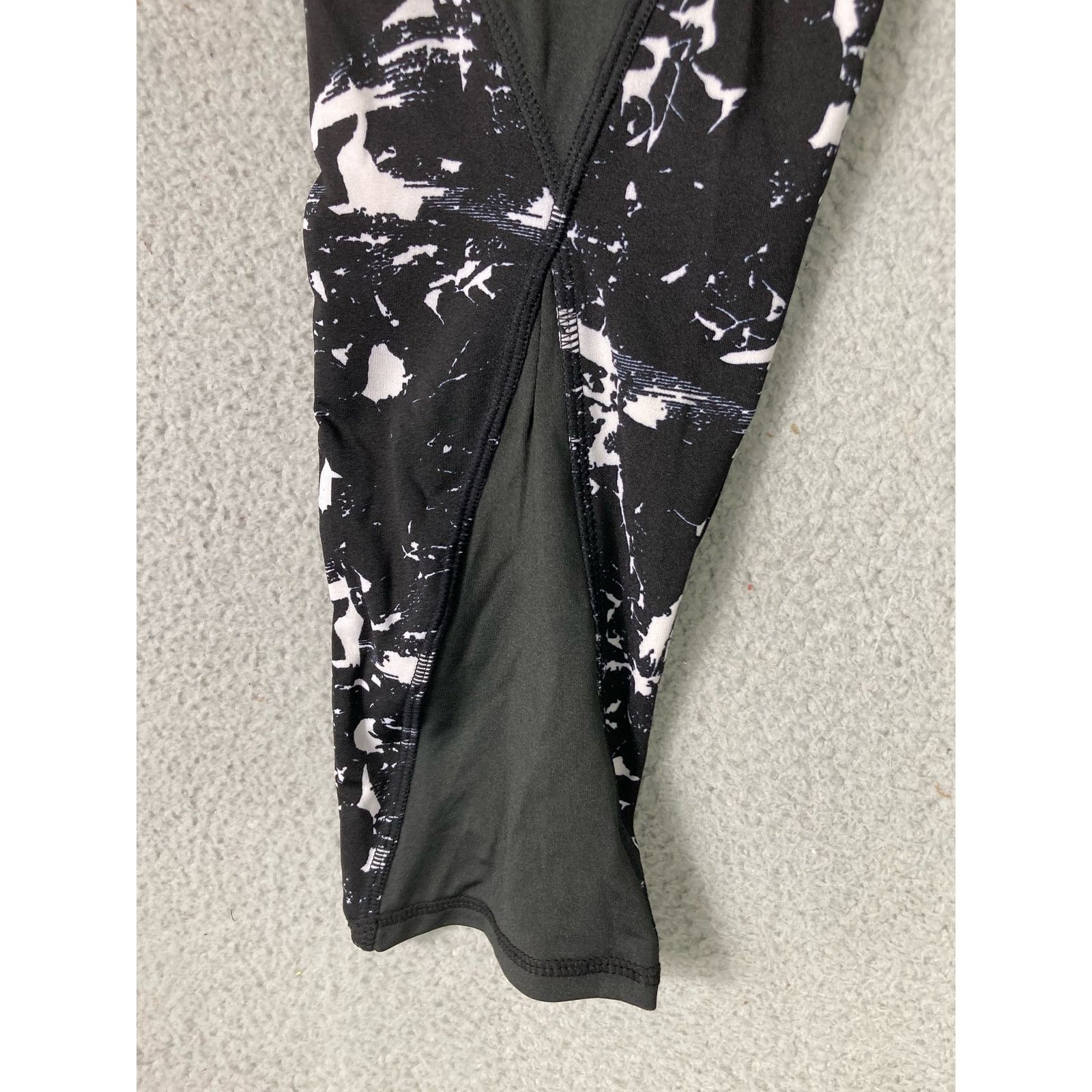 Other Black Womens Leggings XL Workout Comfort Stretchy Active Size 32" / US 10 / IT 46 - 9 Thumbnail