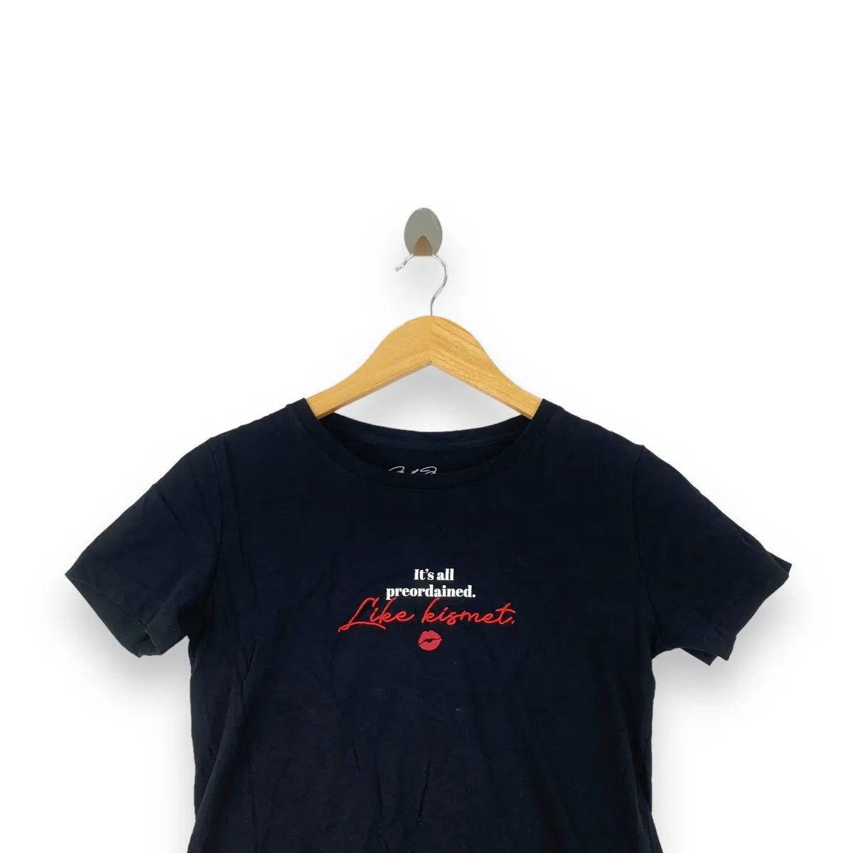 Vintage MARILYN MONROE KISS Like Kismet Preordained Tee Shirt Size US L / EU 52-54 / 3 - 3 Thumbnail