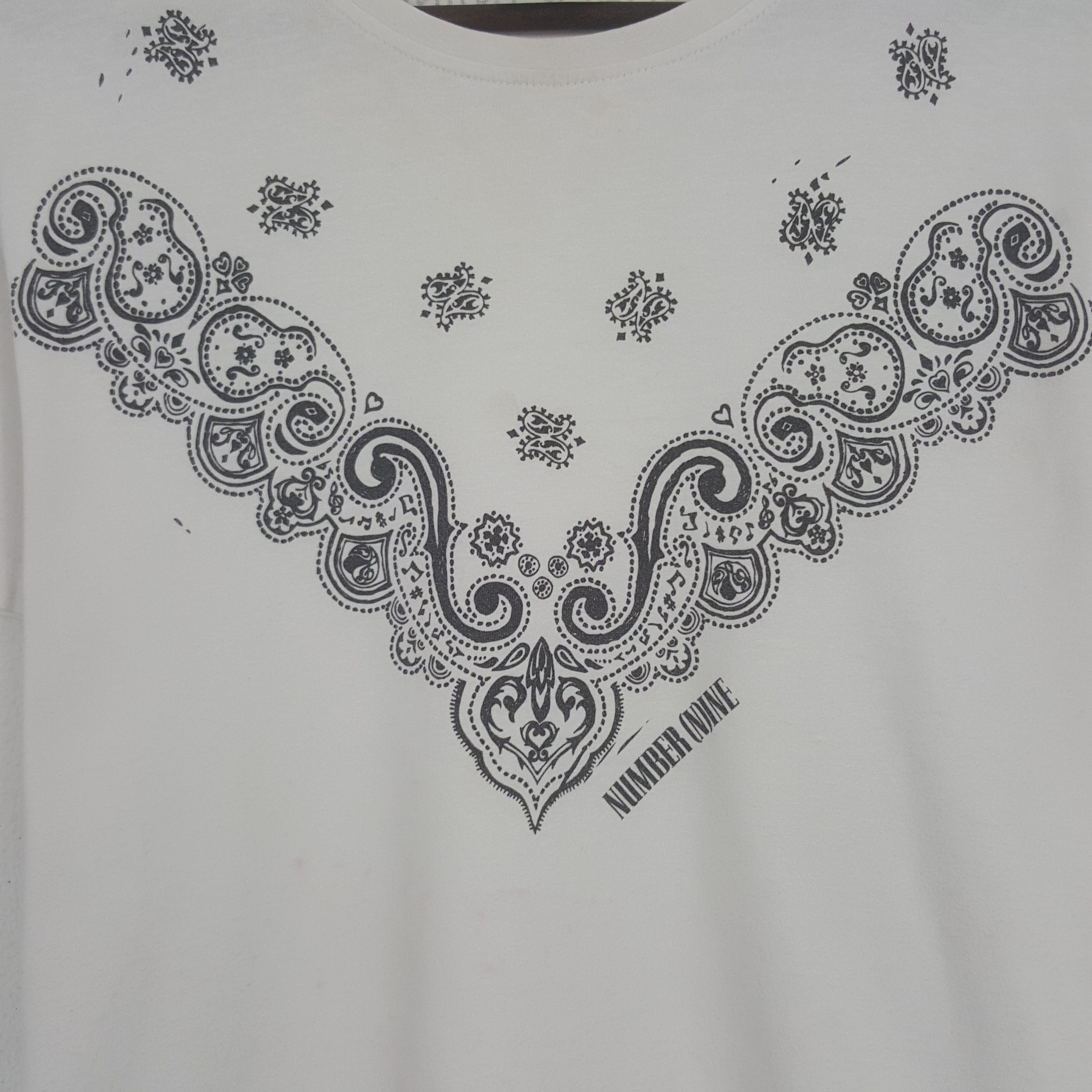 Japanese Brand × Number (N)ine × Vintage Vintage Number (N)ine x Marlboro Custom Art Logo Tshirt Size US M / EU 48-50 / 2 - 2 Thumbnail