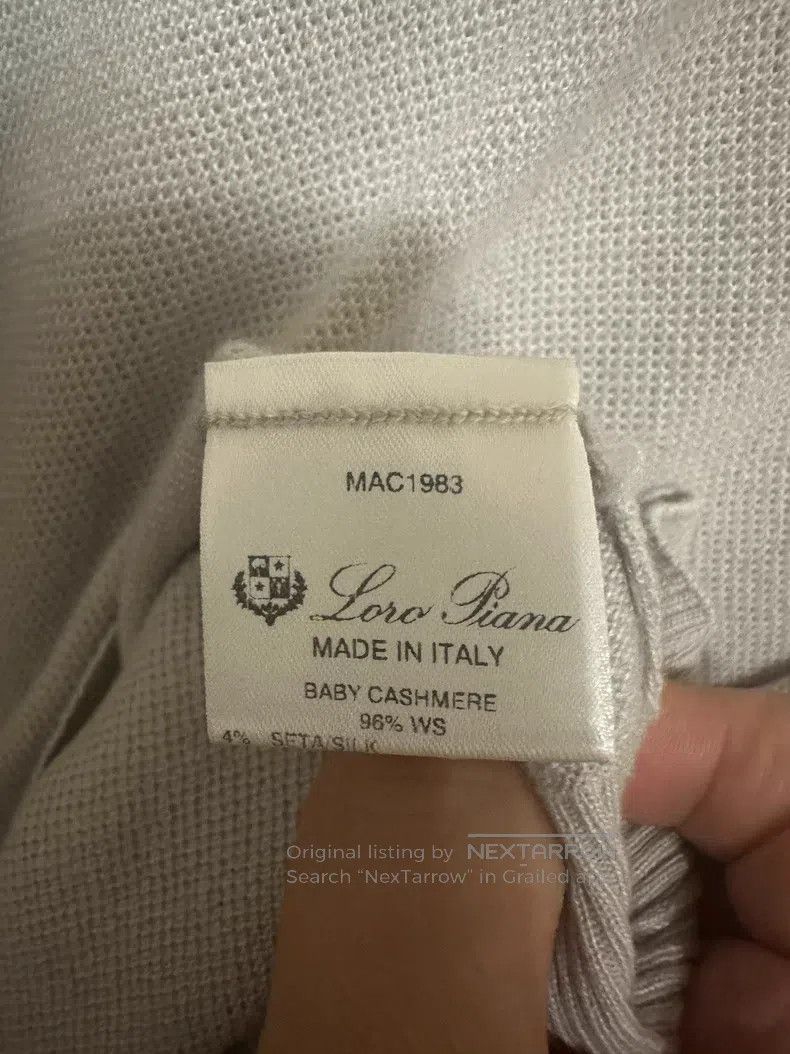 Loro Piana Loro Piana Small cashmere knitted sweater Size US L / EU 52-54 / 3 - 3 Thumbnail