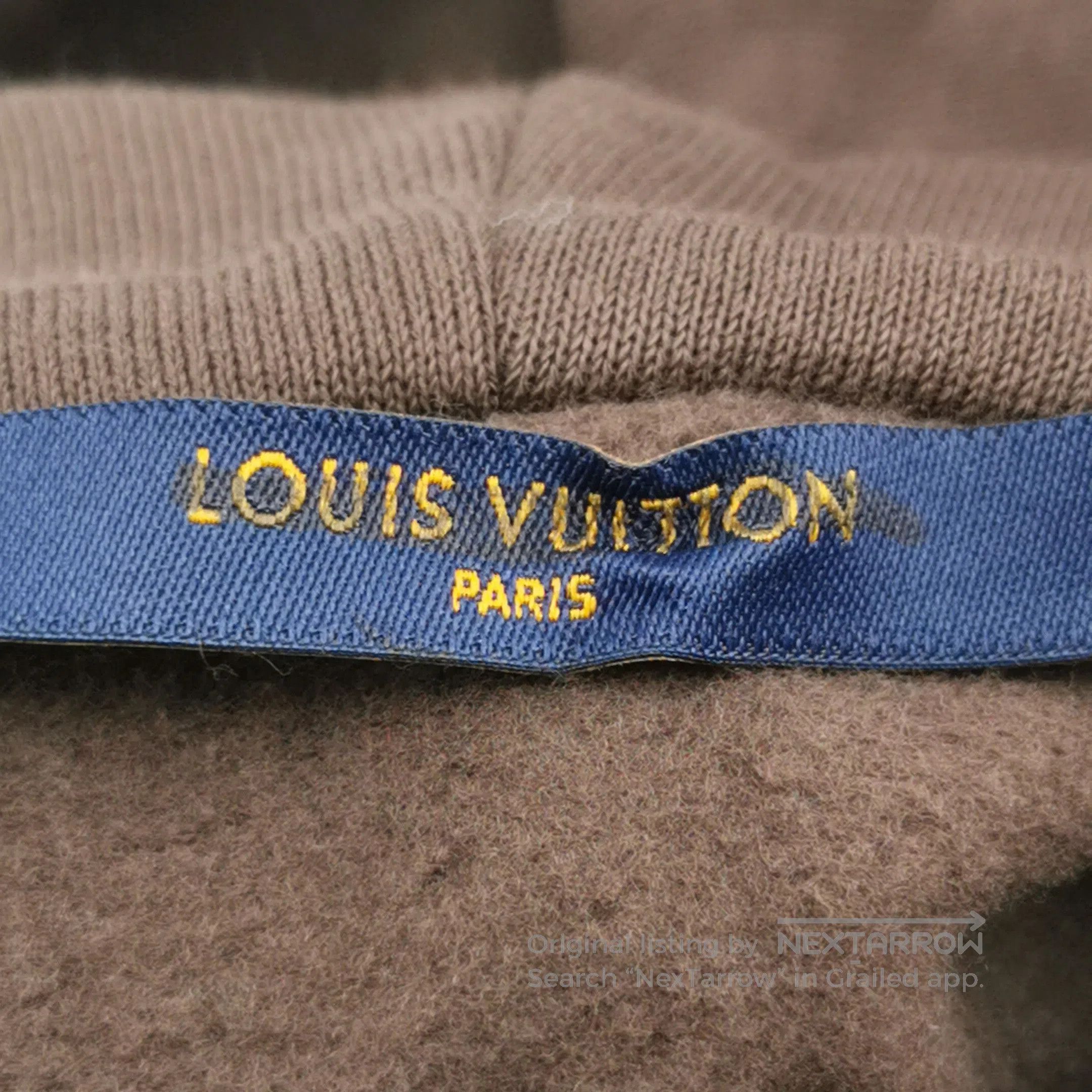 Louis Vuitton Louis Vuitton Brown Graphic Hoodie S. Size US S / EU 44-46 / 1 - 1 Thumbnail