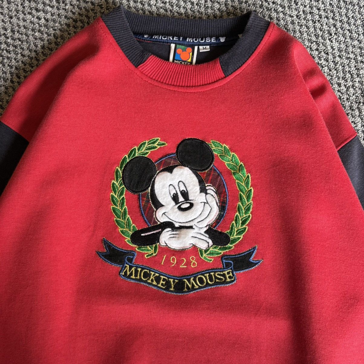 Vintage Vintage Mickey Mouse Disney Sweatshirt Size US M / EU 48-50 / 2 - 2 Thumbnail